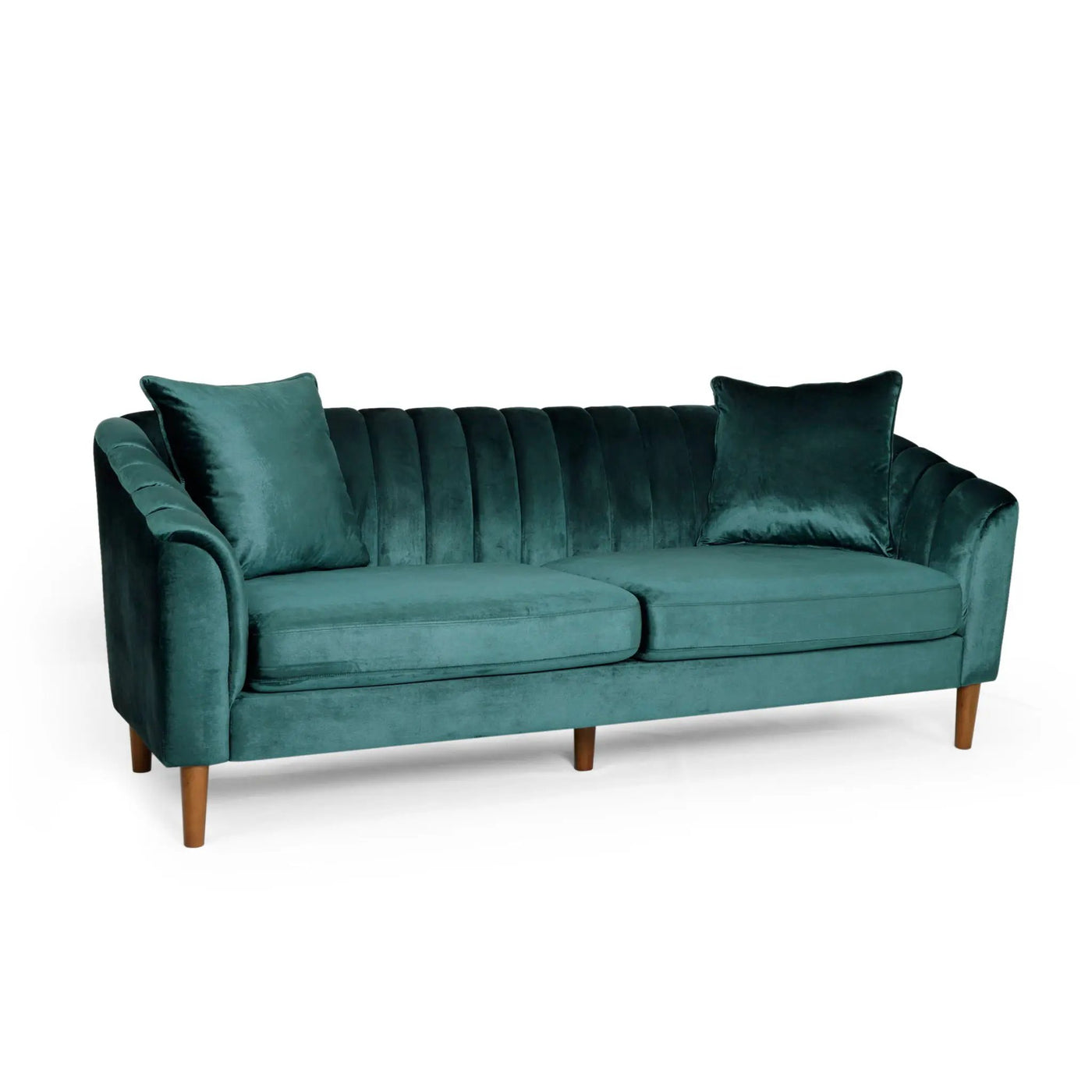 Contemporary 3 Seater Sofa With Accents by HouseOfZazla