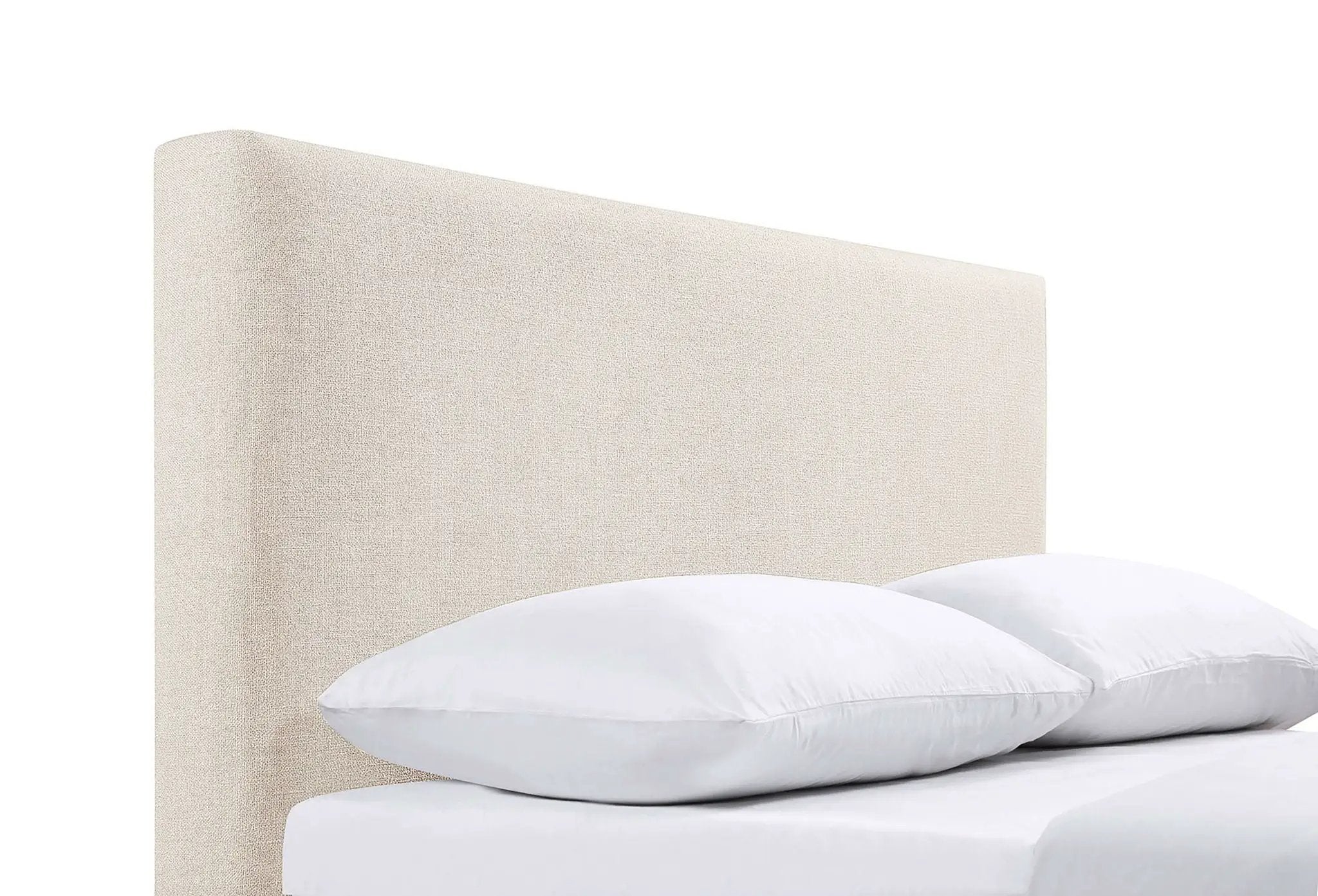 Pirro Upholstered Queen or Full Panel Headboard Sand by Unique Piece Furniture