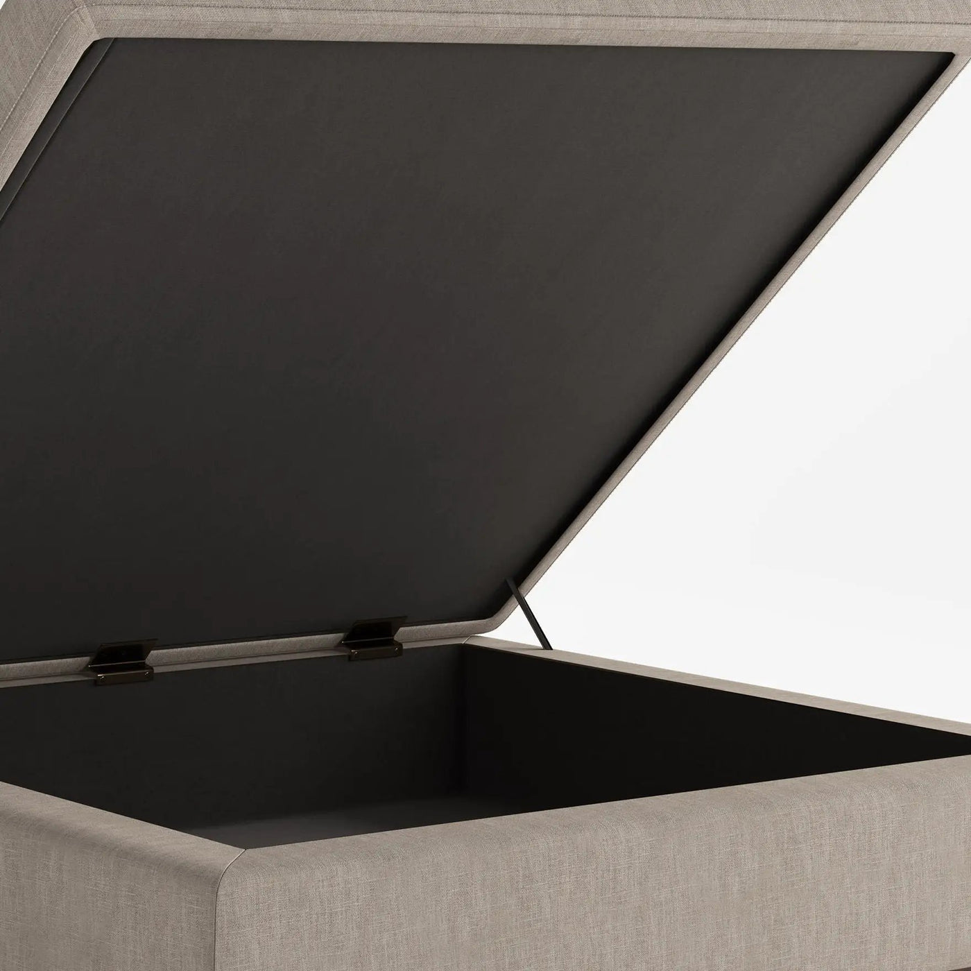 Owen - Multifunctional Square Coffee Table Storage Ottoman by HouseOfZazla