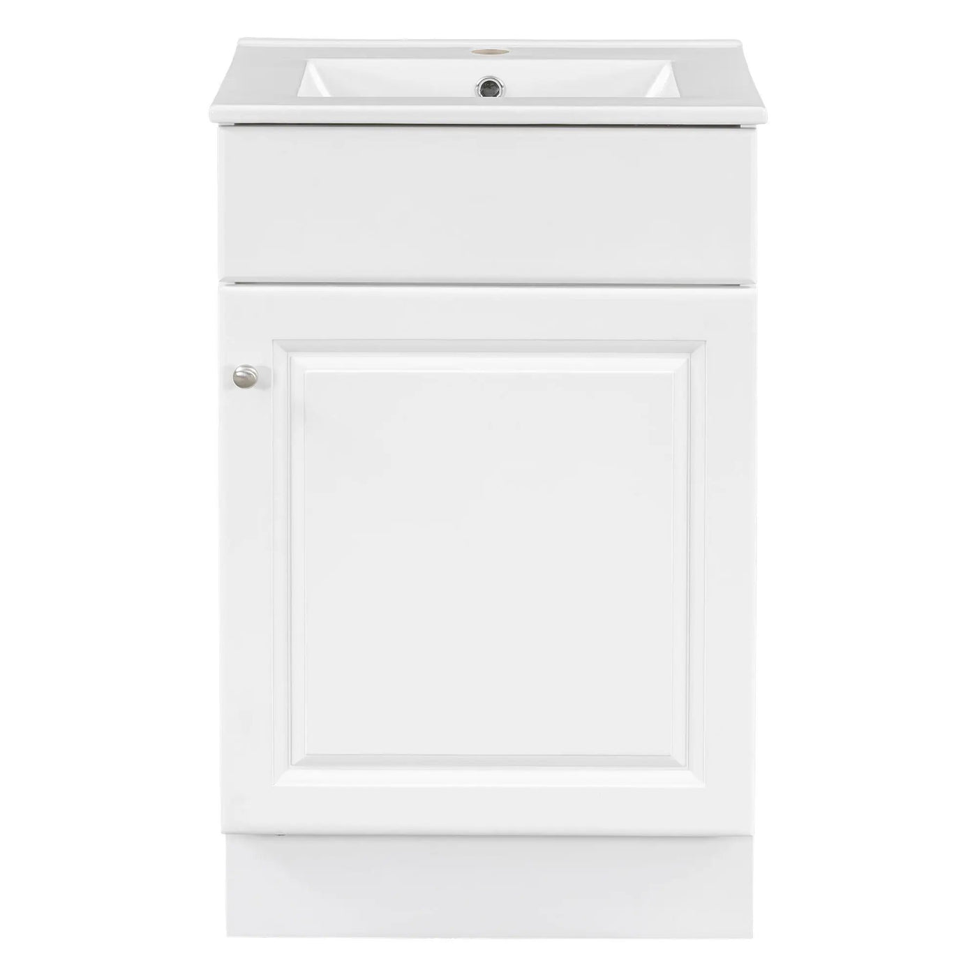 Bathroom Vanity With Sink, Cabinet With Adjustable Shelf by HouseOfZazla
