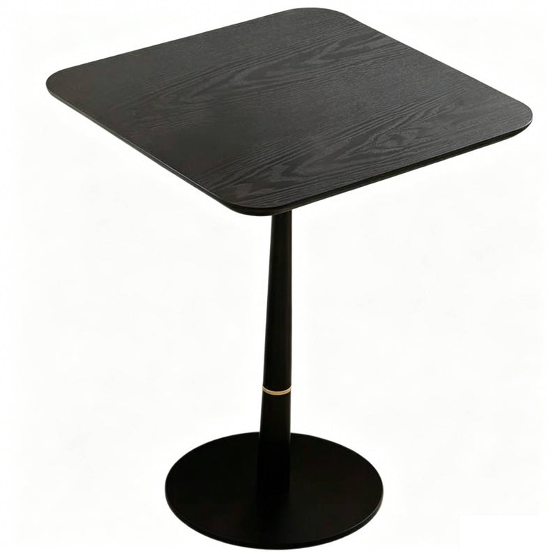 Modern Square Coffee Table And Computer Desk - Black / Gold by HouseOfZazla