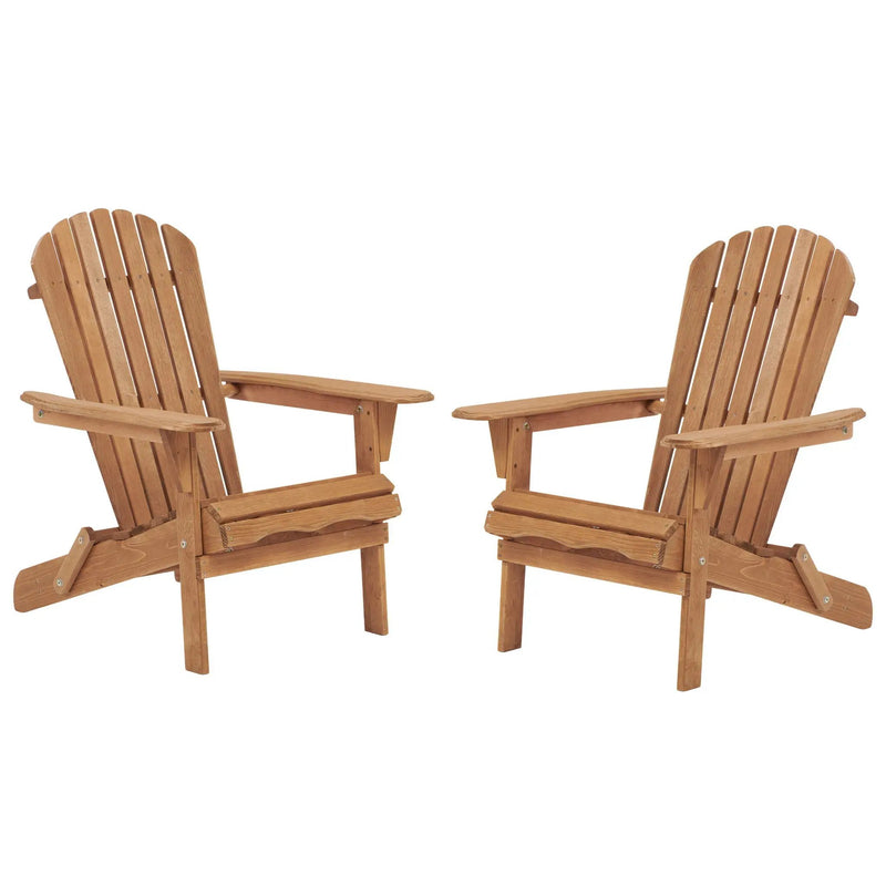 Oversize Outdoor Folding Adirondack Chair, Patio Chair For Garden by Unique Piece Furniture