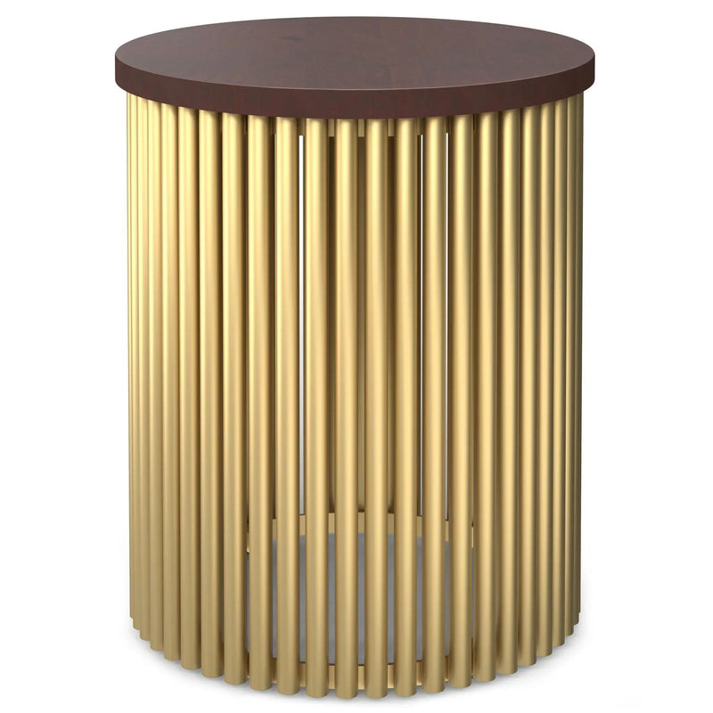 Demy - Handcrafted Metal Accent Table by Unique Piece Furniture