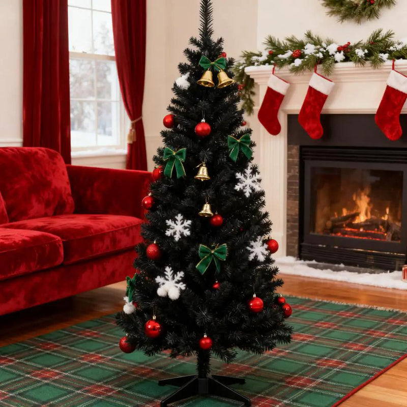 Slim Xmas Tree with Plastic Stand by HouseOfZazla