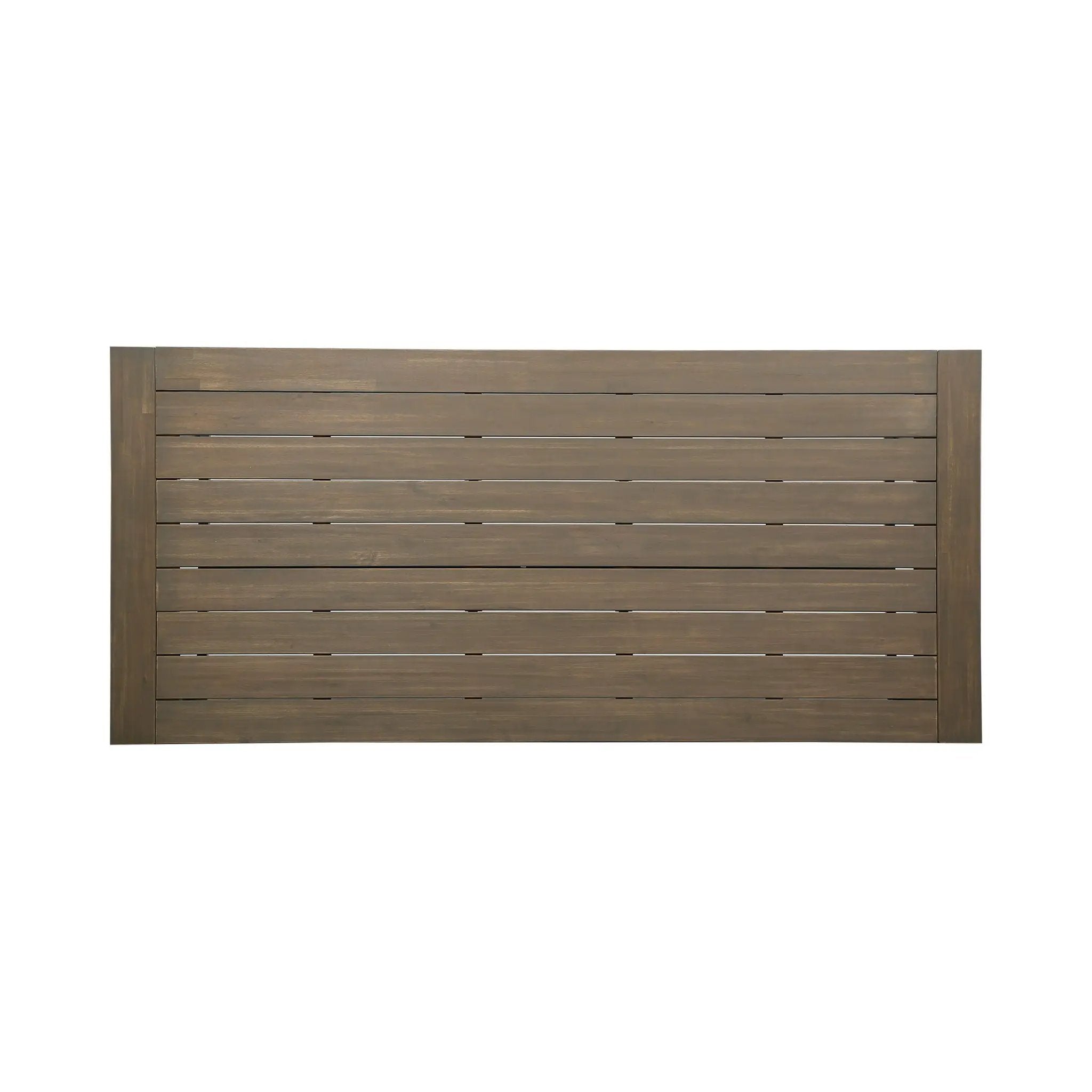 Outdoor Dining Table - Gray / Rustic Metal by HouseOfZazla