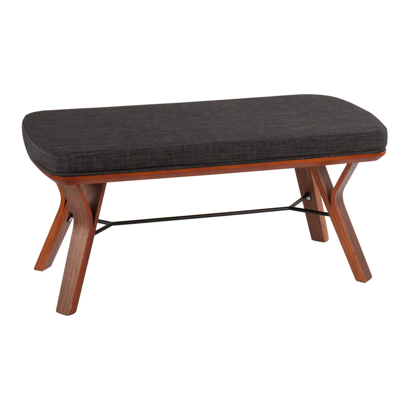 Folia - Mid Century Modern Bench by Unique Piece Furniture