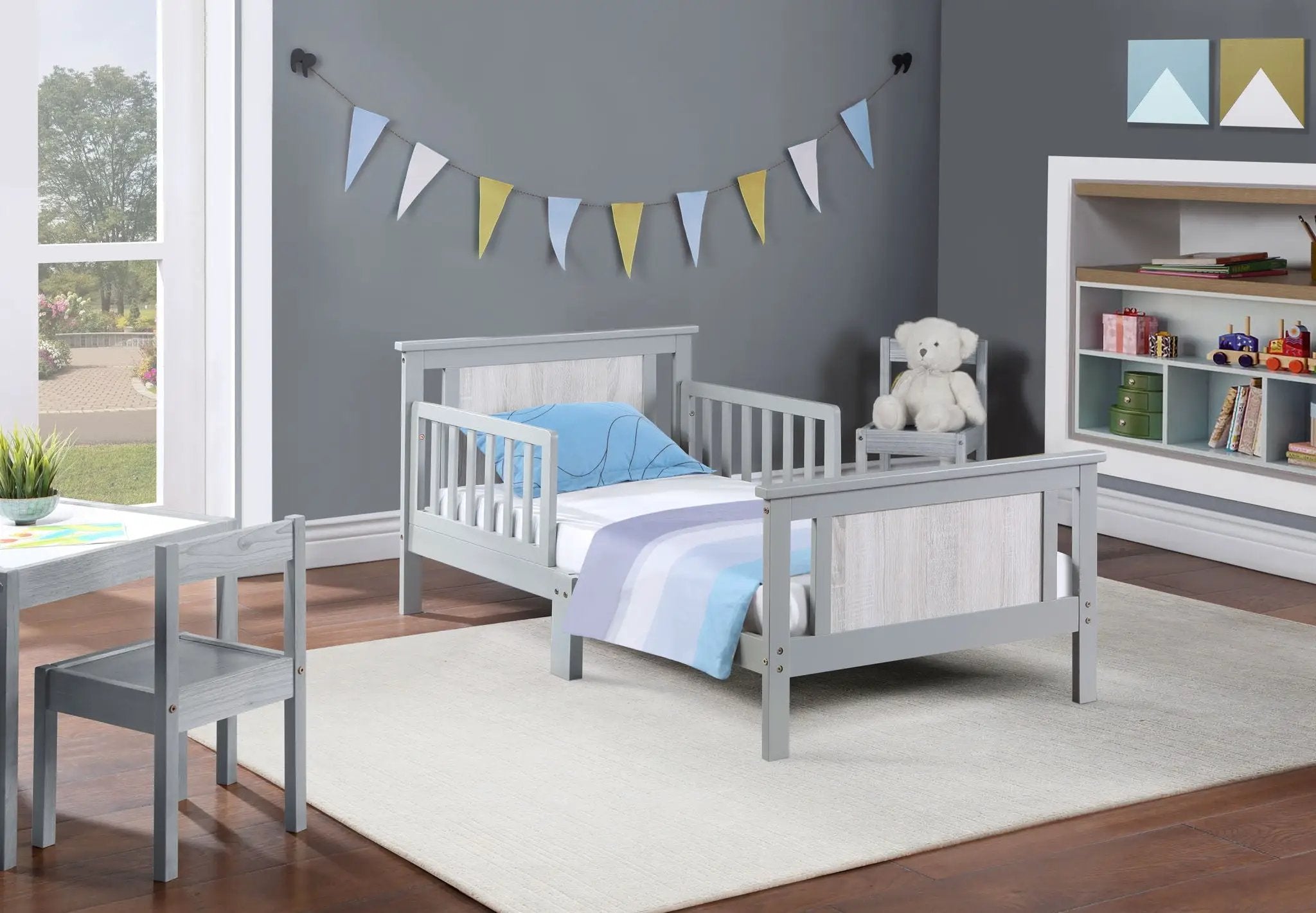 Connelly - Reversible Panel Toddler Bed by HouseOfZazla