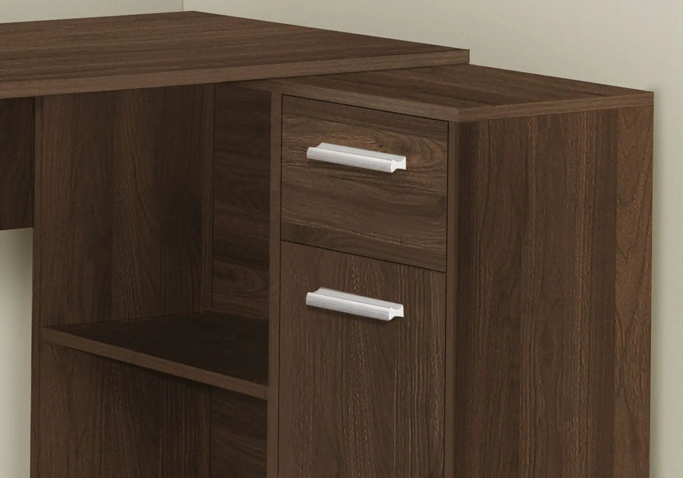 Computer Desk, Home Office, Corner, Storage Drawers, L Shape, Contemporary & Modern by Unique Piece Furniture