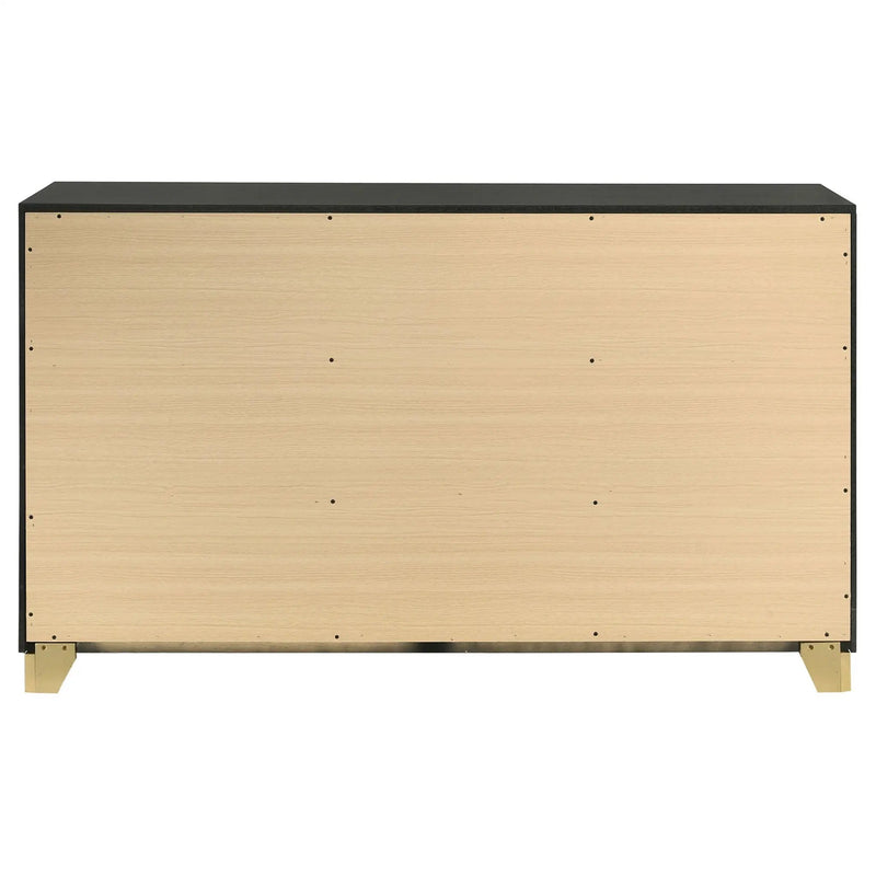Caraway 6-drawer Dresser Black by Unique Piece Furniture