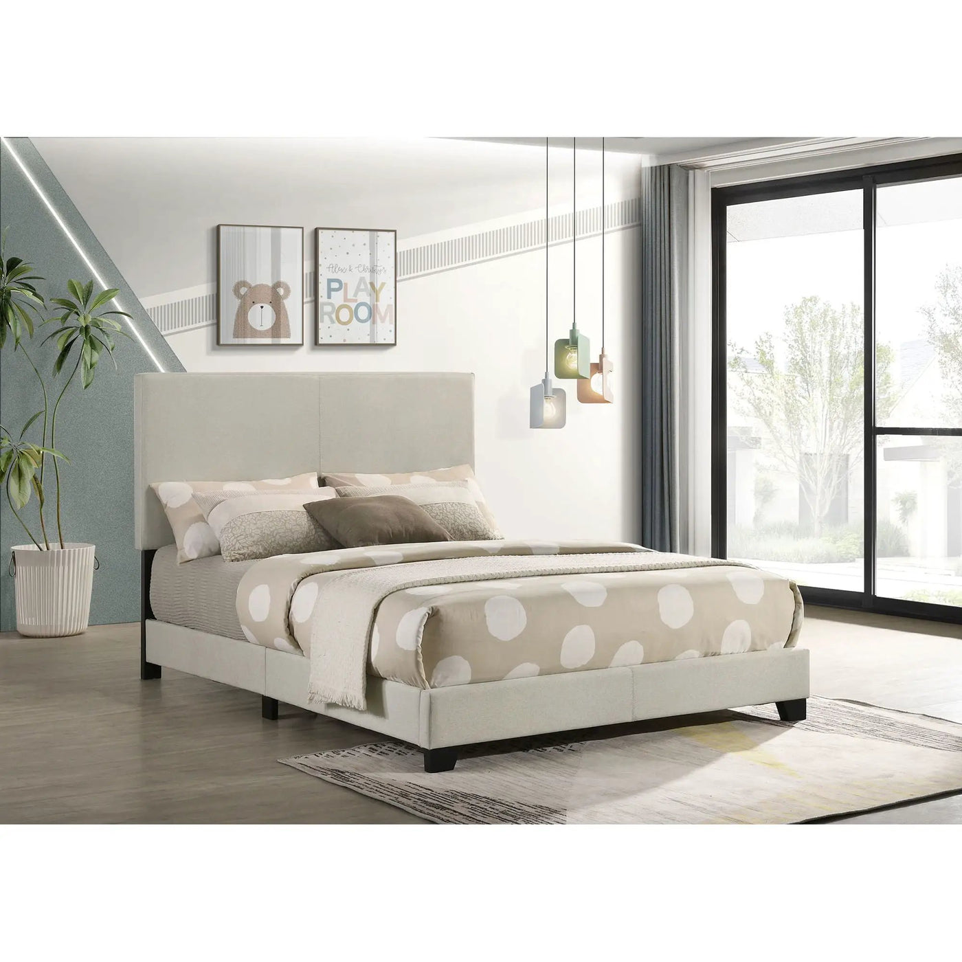 Efram - Panel Bed by HouseOfZazla