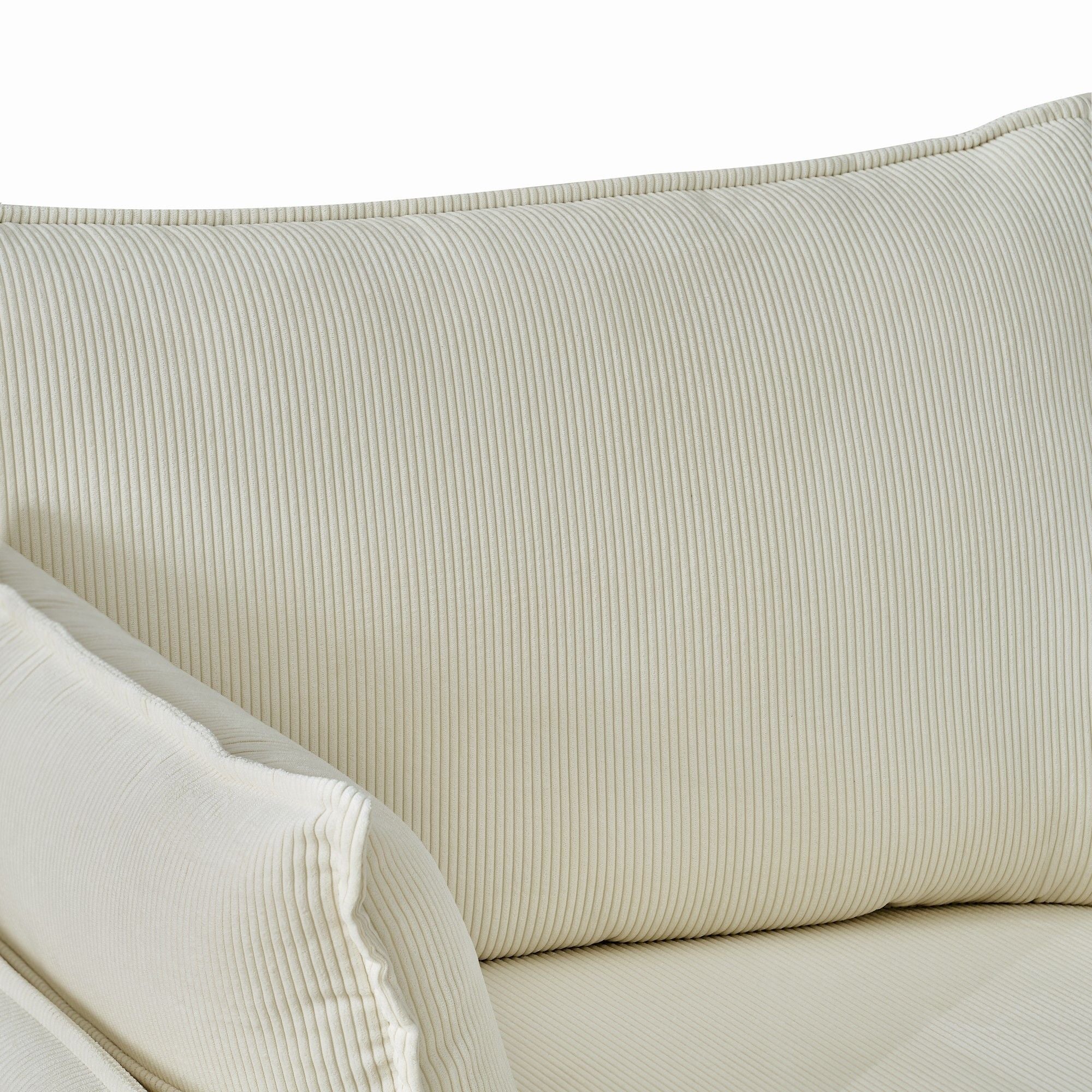 Comfy Oversized Chaise Lounge Chair With Ottoman And Storage by HouseOfZazla
