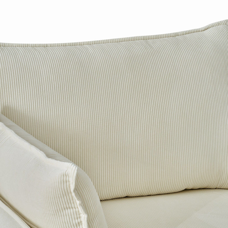 Comfy Oversized Chaise Lounge Chair With Ottoman And Storage by HouseOfZazla