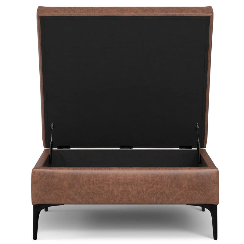 Rebecca - Multifunctional Coffee Table Storage Ottoman With Lift Up Lid by HouseOfZazla