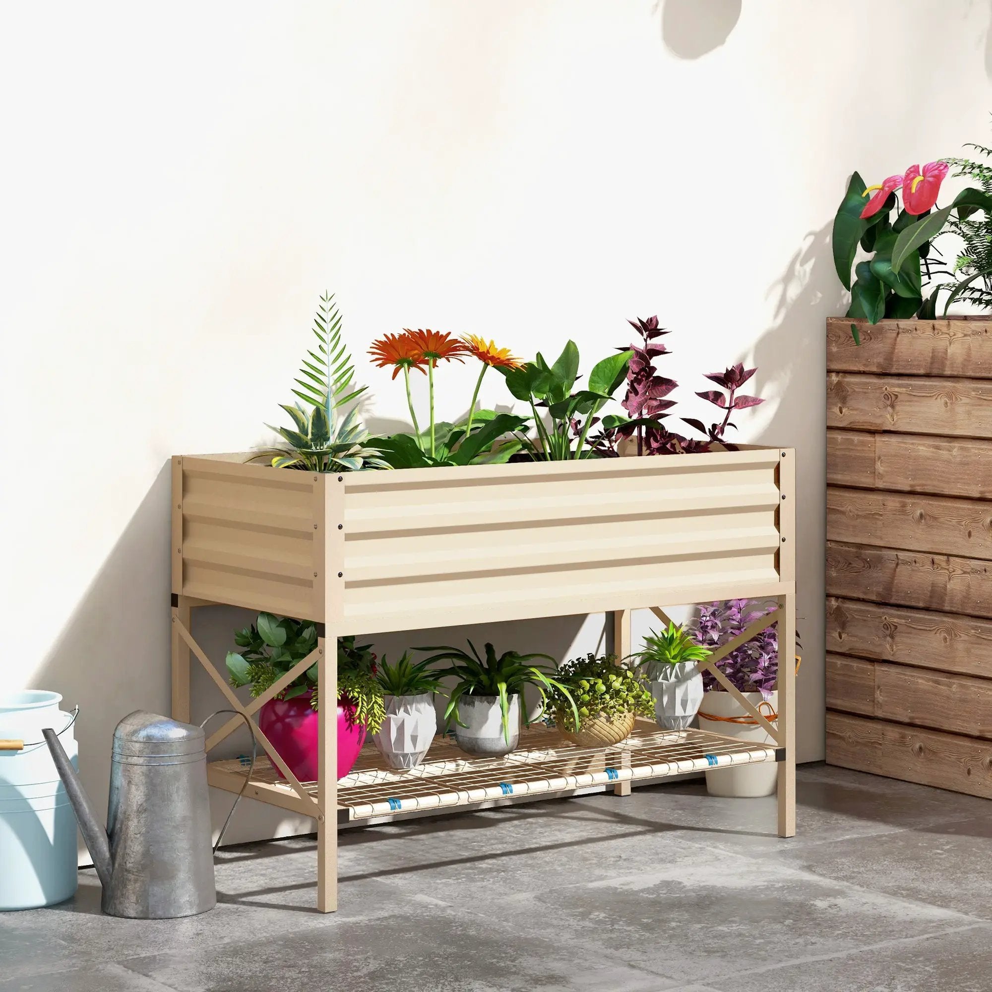 Outsunny Raised Garden Bed by HouseOfZazla