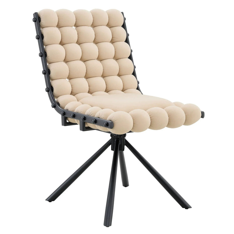 Puffy Bubble, Ball Chain Dining Chairs For Dining Room (Set of 2) by Unique Piece Furniture