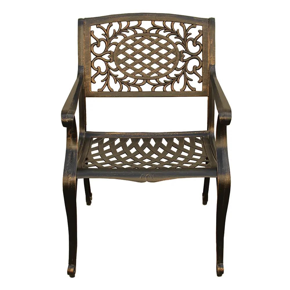 Outdoor Aluminum 9pc Rectangular Patio Dining Set with Eight Chairs by Sharicks