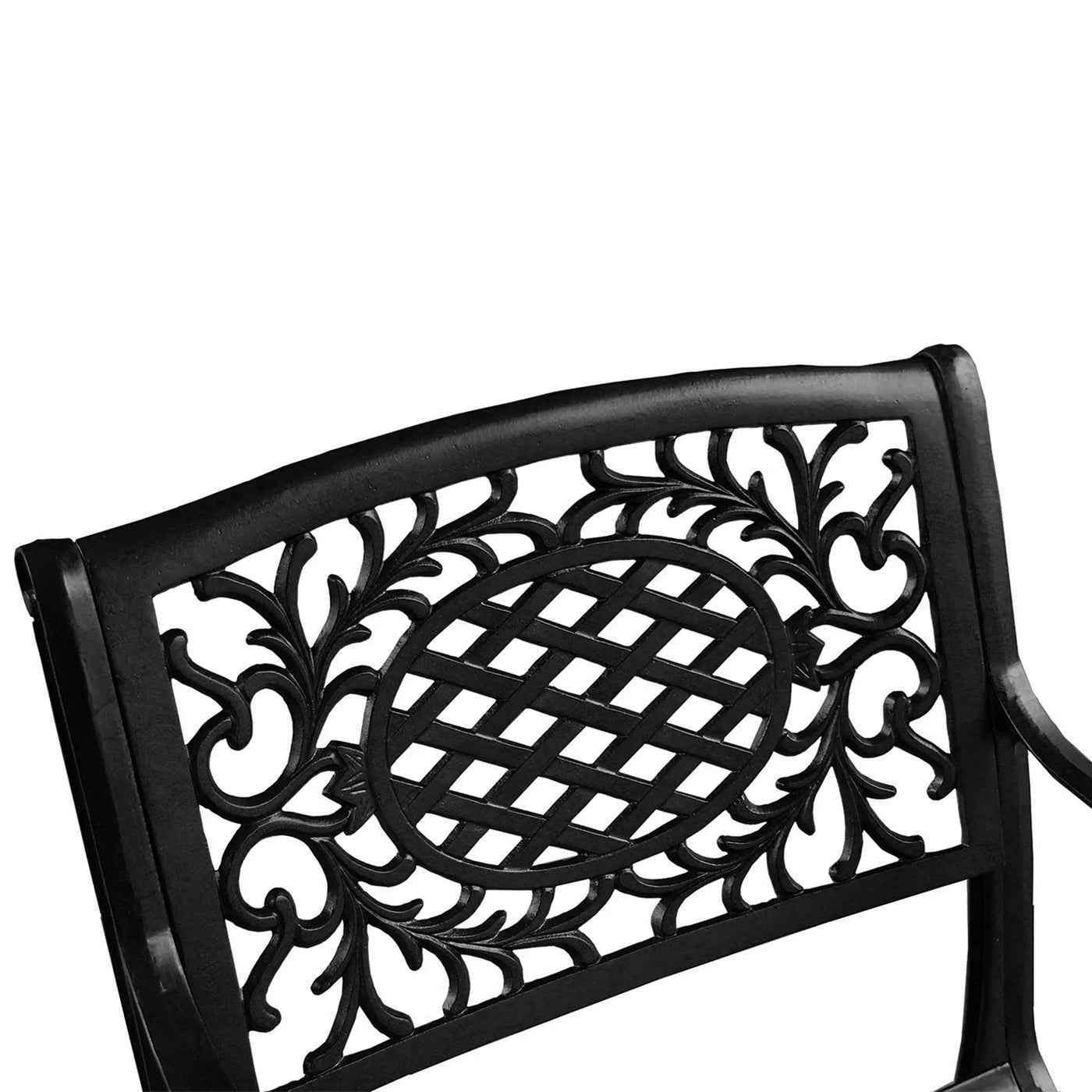 Outdoor Aluminum 9pc Large Oval Patio Dining Set and Eight Chairs by Sharicks