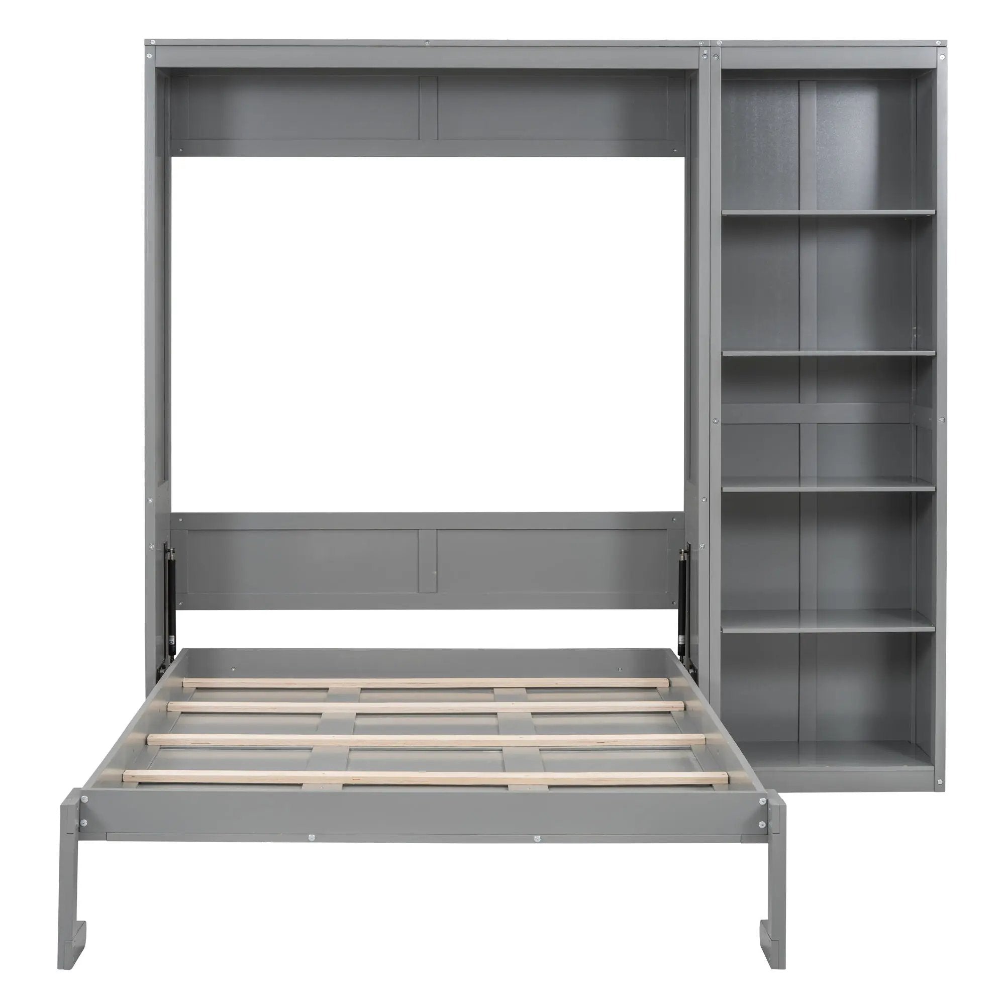 Murphy Wall Bed With Shelves by HouseOfZazla