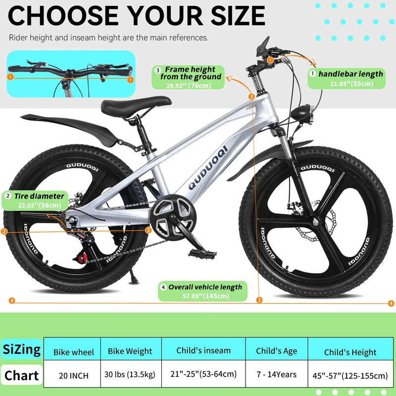 20 Inch Kids Mountain Bike by HouseOfZazla