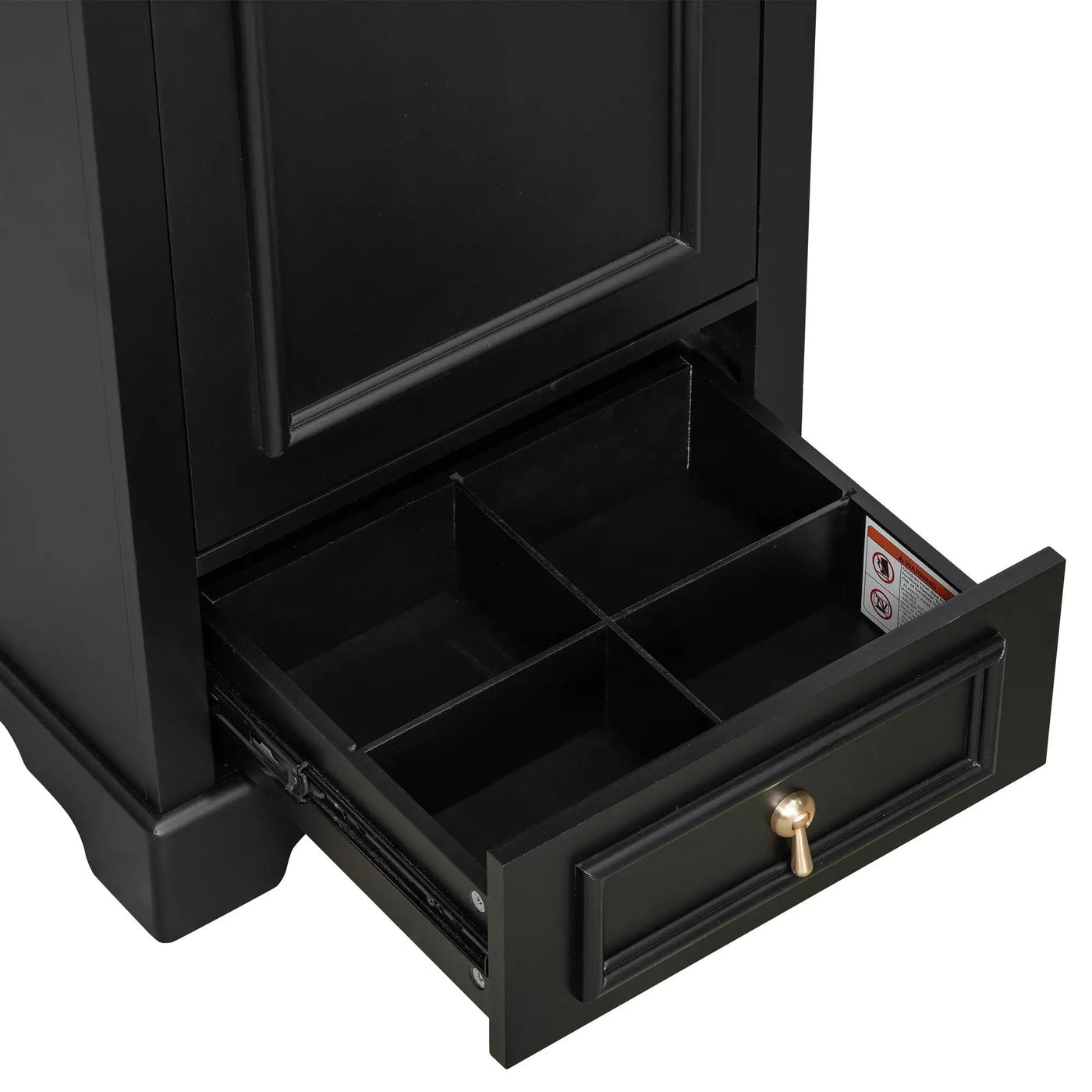 Bathroom Vanity With Sink, Soft Close Door, Adjustable U-Shaped Shelf by HouseOfZazla