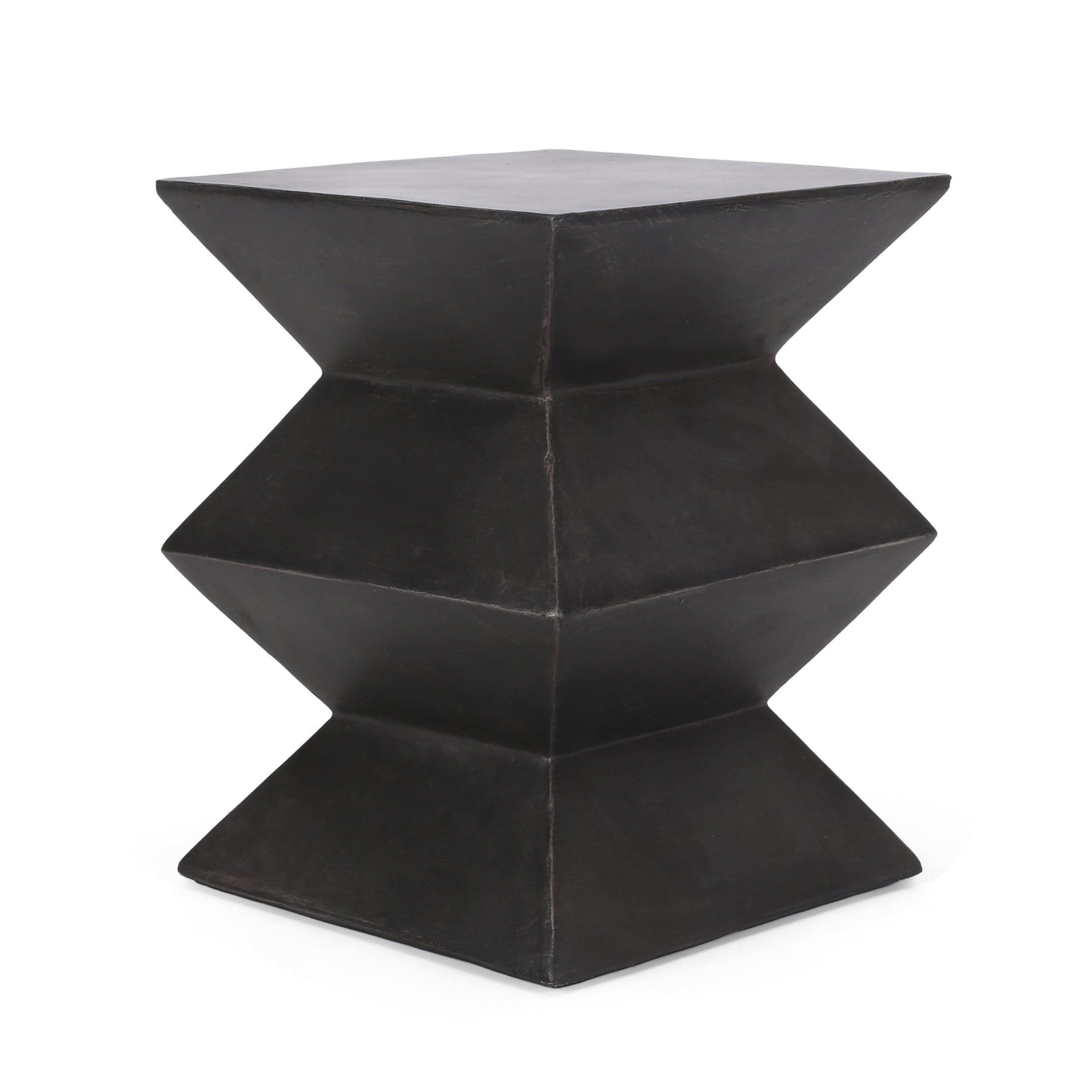 Outdoor Lightweight Concrete Side Table by HouseOfZazla