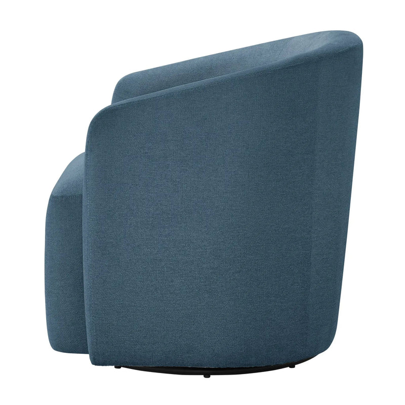 Ardena - Modern Swivel Barrel Chair by HouseOfZazla