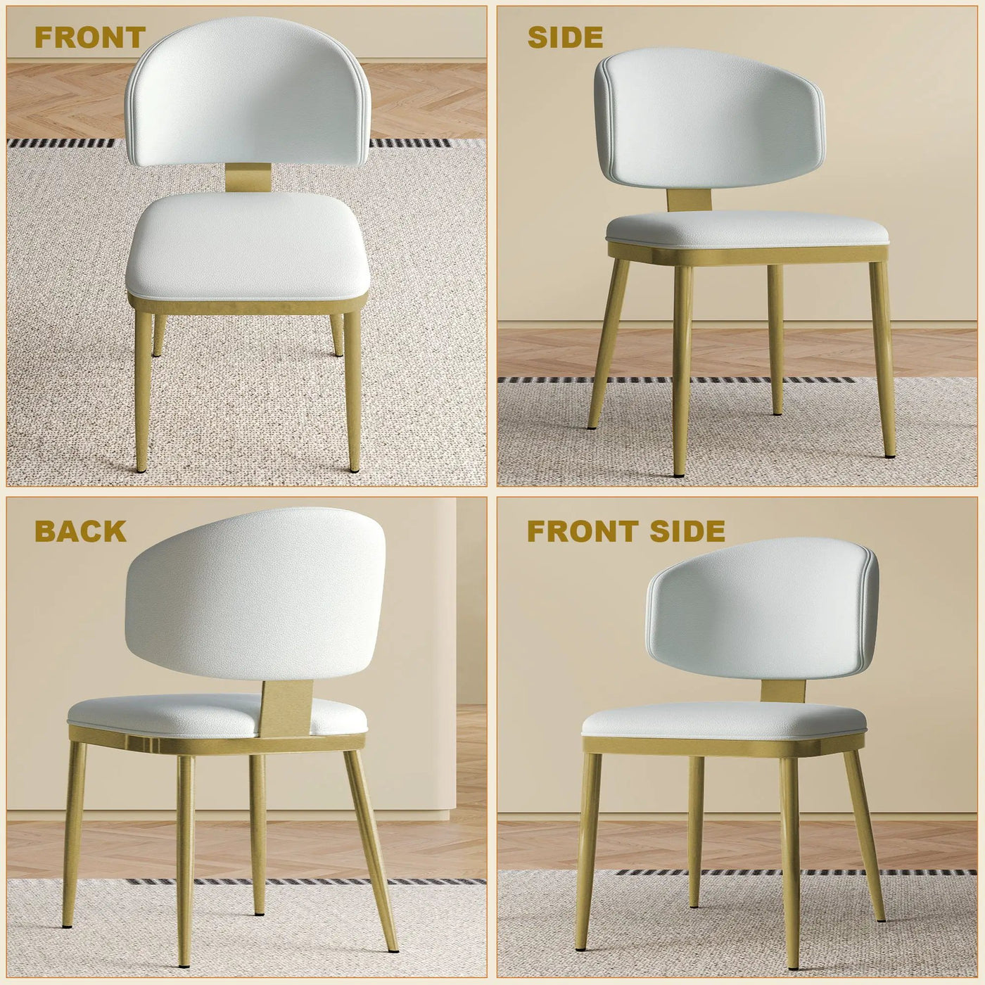 Modern Dining Chairs For Kitchen (Set of 2) by HouseOfZazla