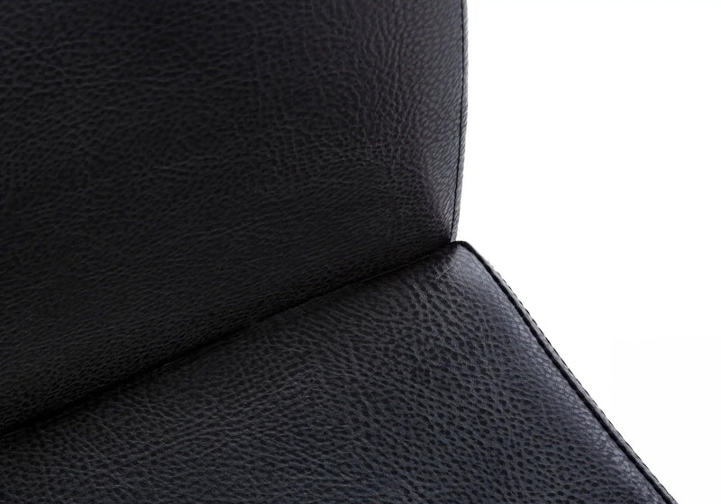 Dining Chair Side Upholstered, For Dining Room (Set of 2) - Black by Unique Piece Furniture