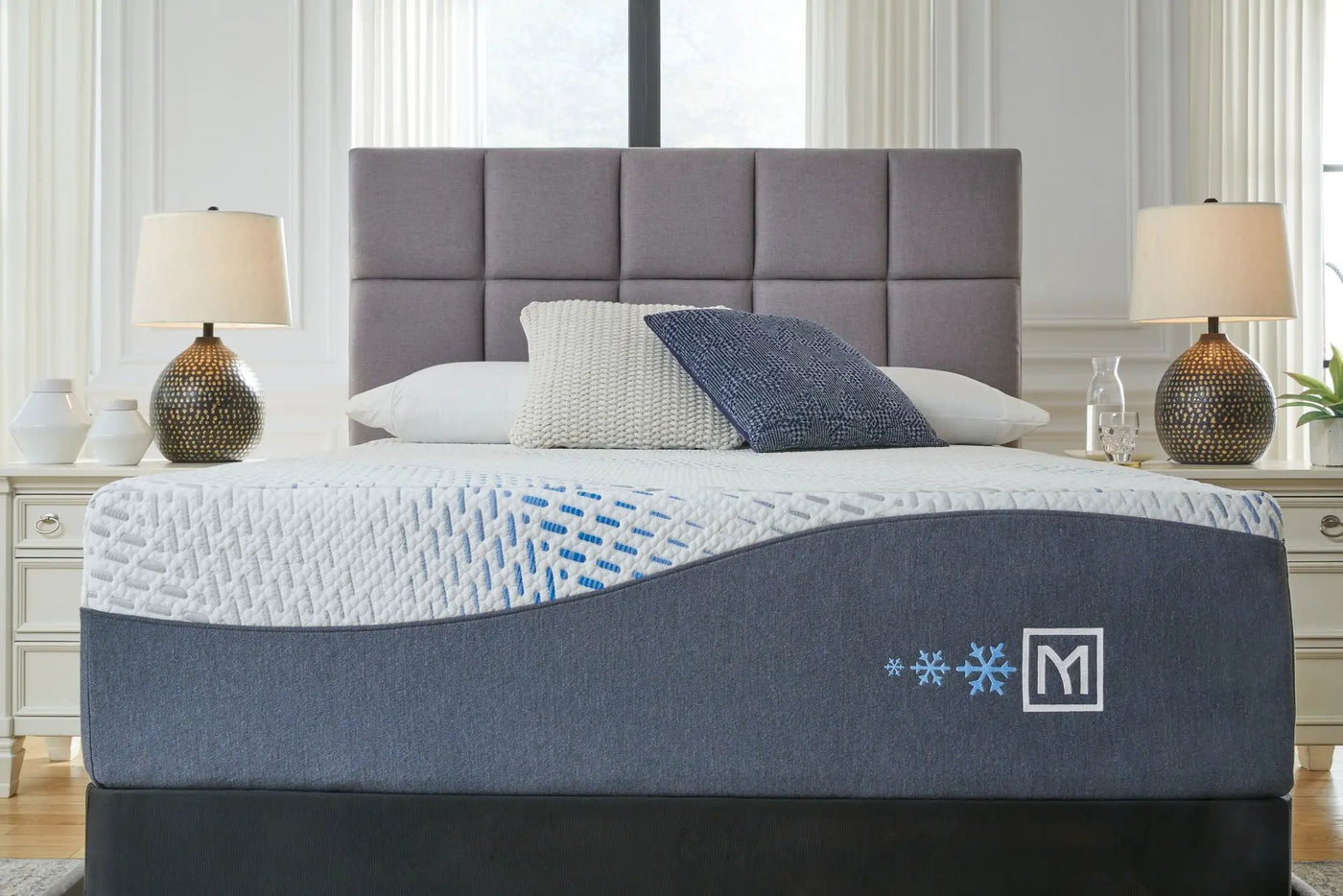 Millennium - Luxury Plush Gel Latex Hybrid Mattress, Foundation by Unique Piece Furniture