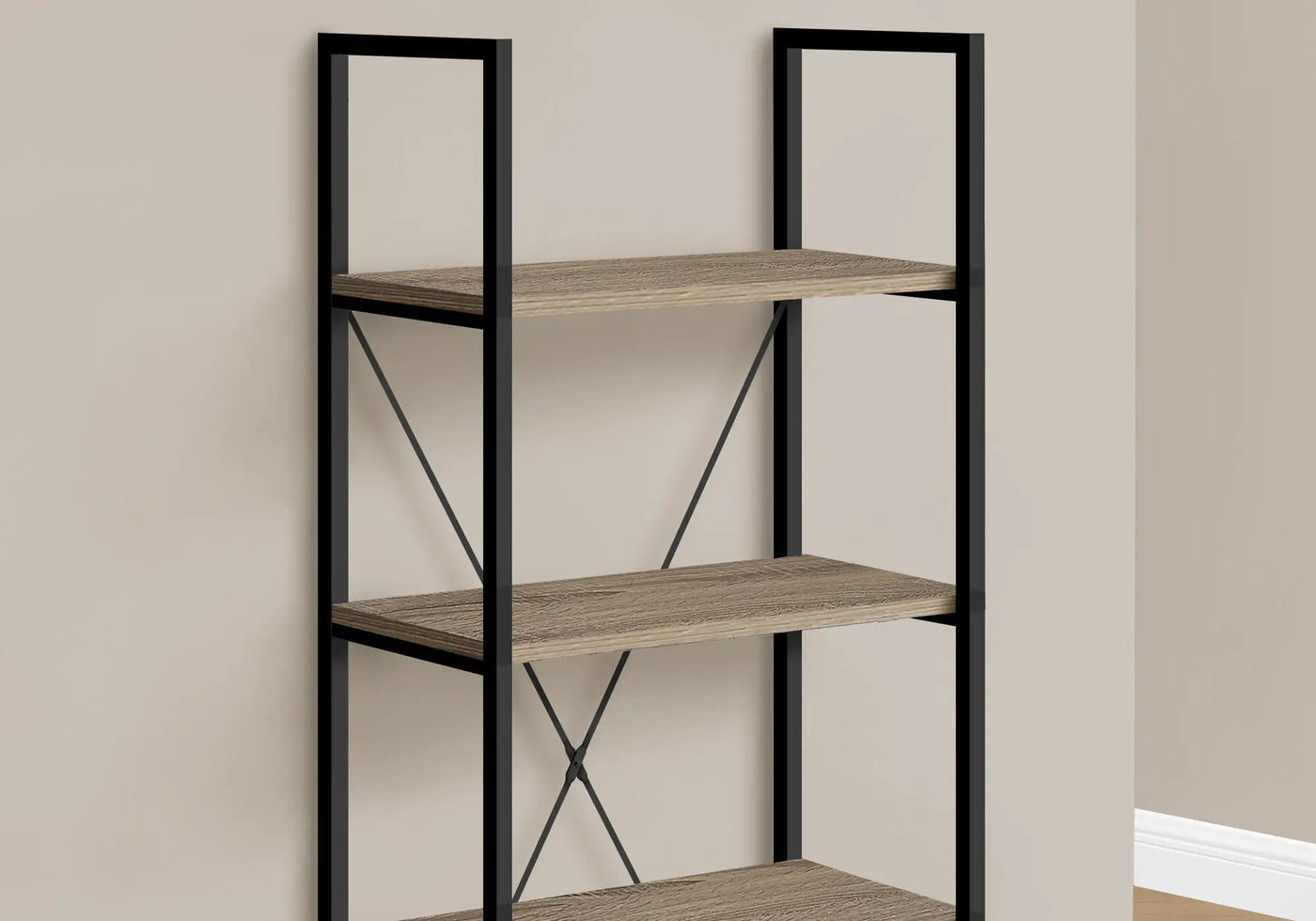 4-Tier Contemporary Bookshelf for Office & Bedroom by HouseOfZazla