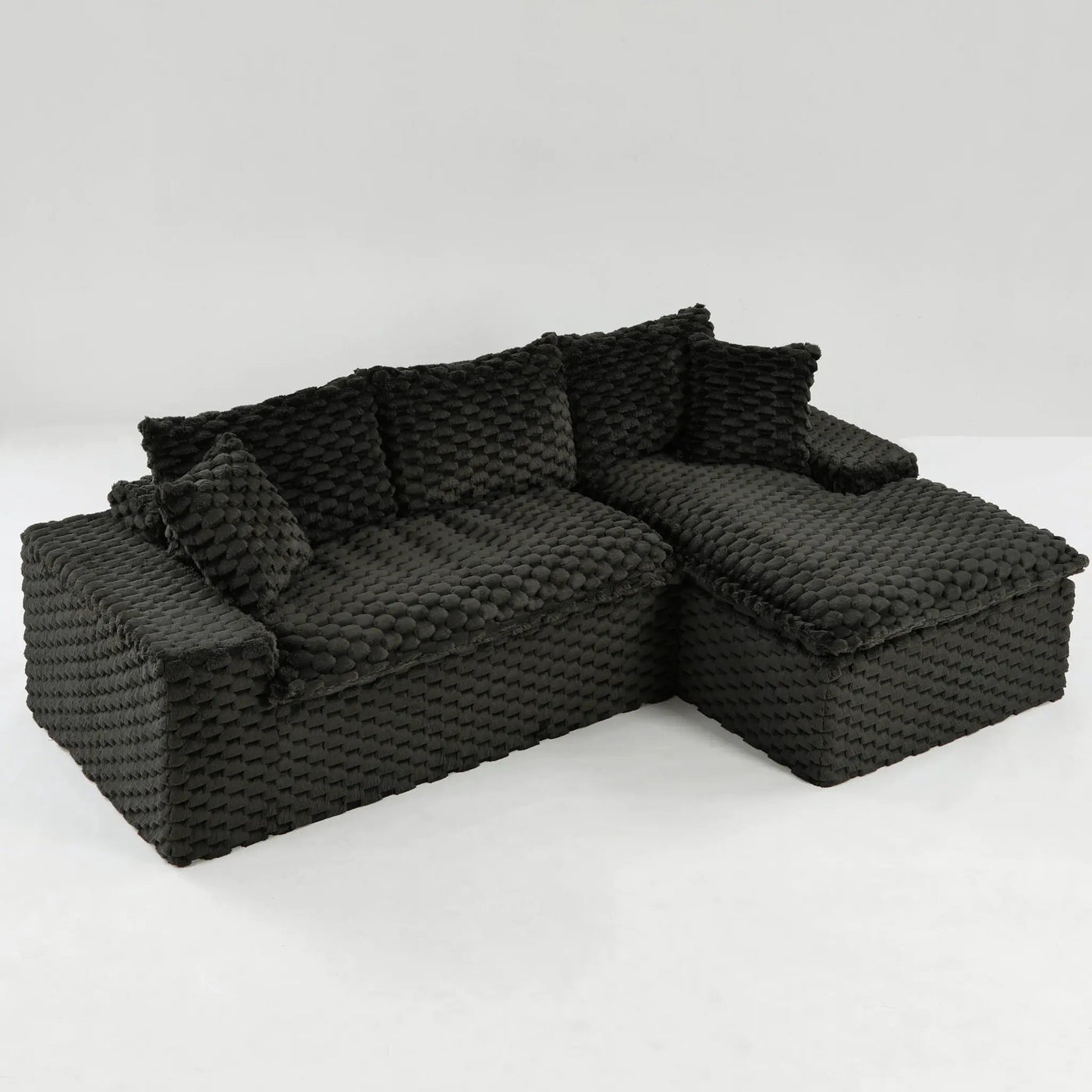 Modular Sofa, Convertible Twin Seat With Chaise Lounge by HouseOfZazla