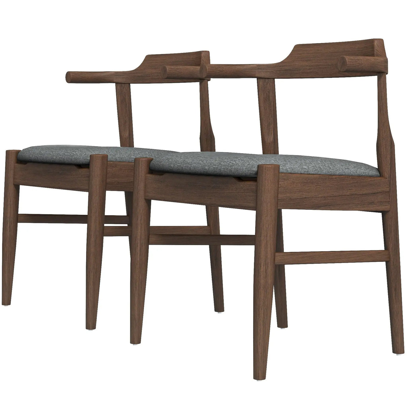 Leon - Mid-Century Modern Dining Chair (Set of 2) by HouseOfZazla