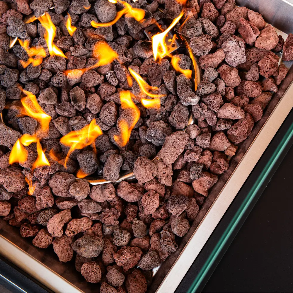 Propane Fire Pit Table Outdoor 50,000 BTU Firepits for Outside CSA Certified by EnvelorHome