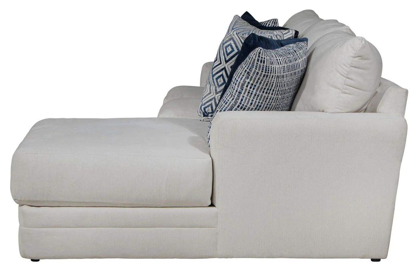 Polaris - Sectional With Comfort Coil Seating And Accent Pillows Included by Unique Piece Furniture