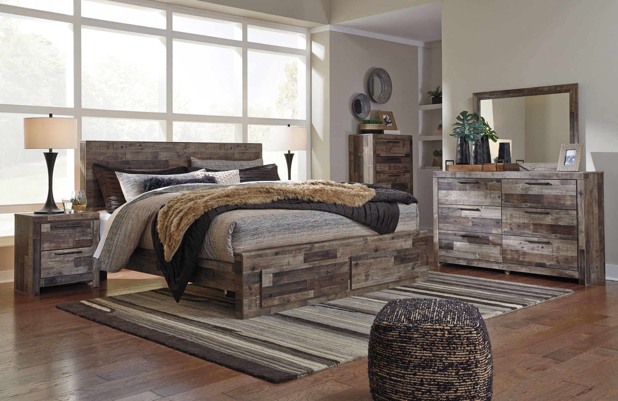 Derekson - Panel Bed by Unique Piece Furniture