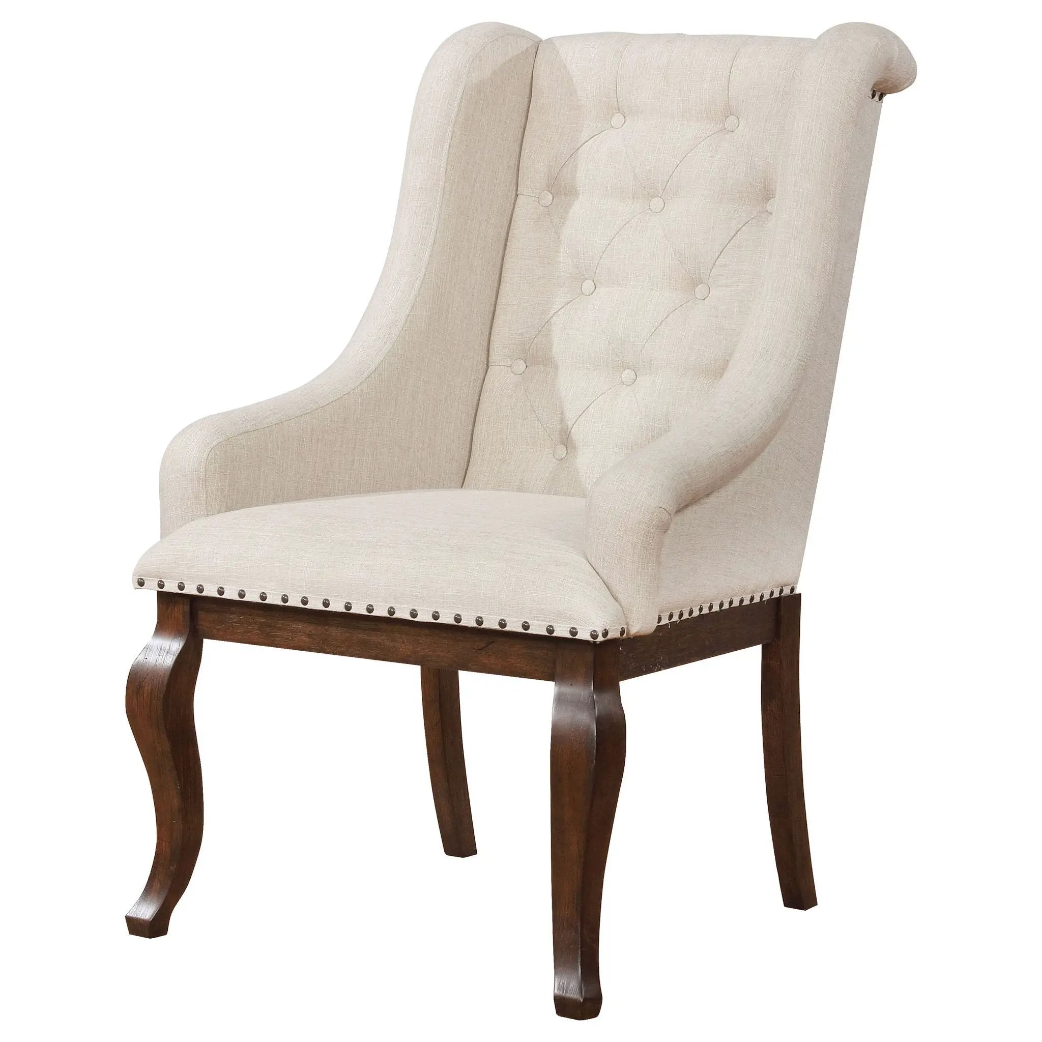 Atwell - Upholstered Arm Chair (Set of 2) - Rustic by HouseOfZazla