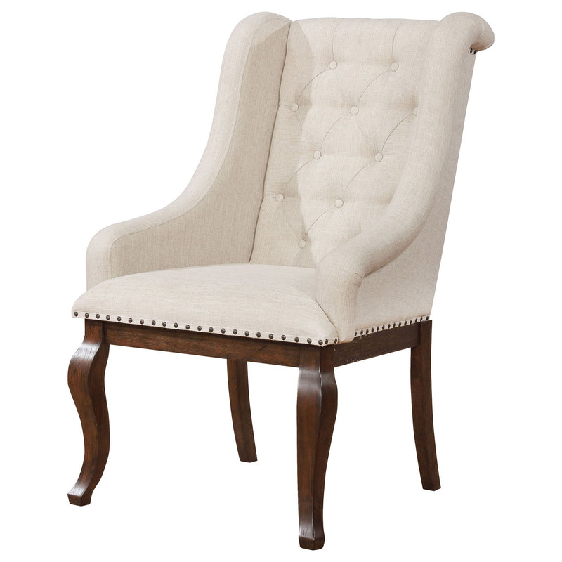Atwell - Upholstered Arm Chair (Set of 2) - Rustic by HouseOfZazla