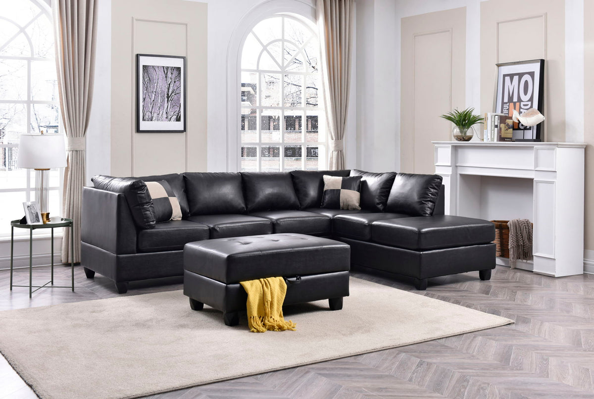 Comfort Sectional with Removable Backs - Multiple Colors, photo 2 of 40