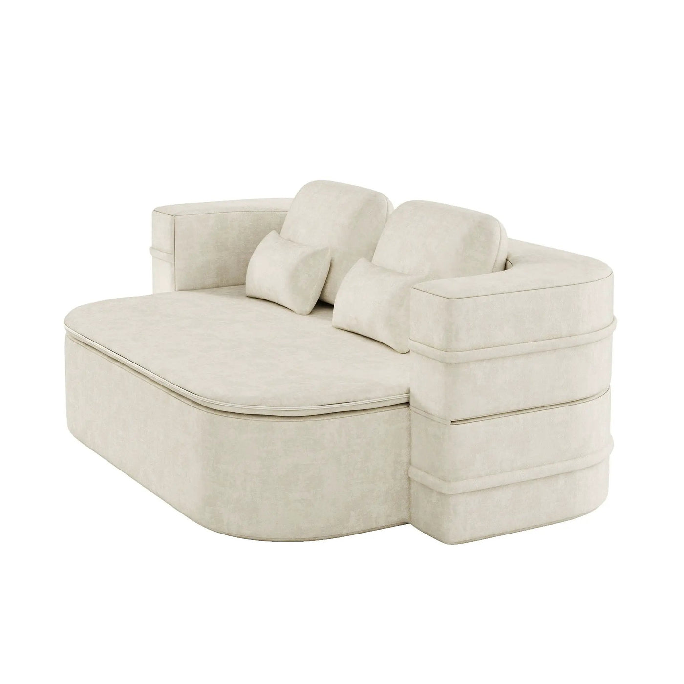 2 In 1 Foldable Sofa Bed With Multi Functional Blanket, Floor Lounge Sofa by HouseOfZazla