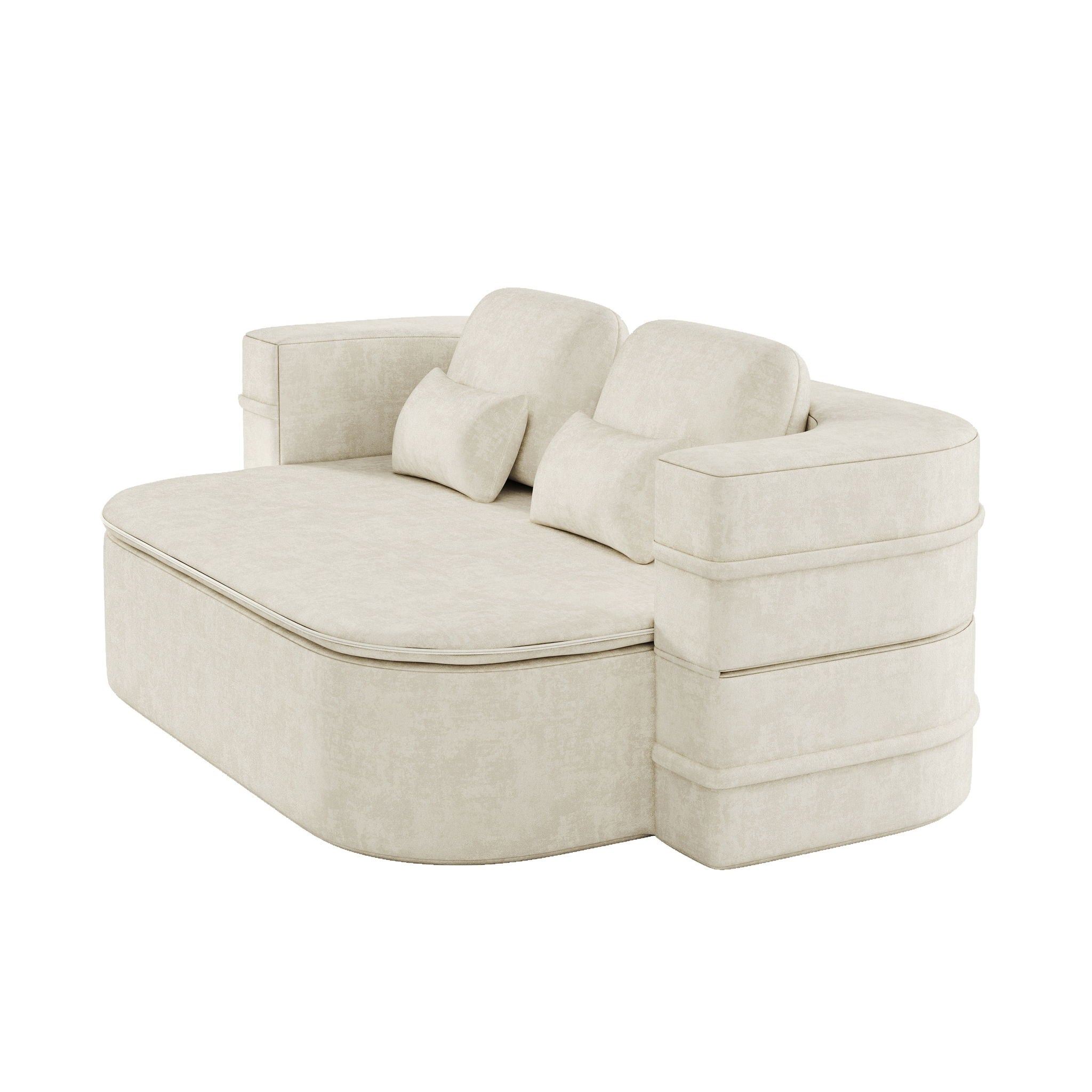 2 In 1 Foldable Sofa Bed With Multi Functional Blanket, Floor Lounge Sofa by HouseOfZazla