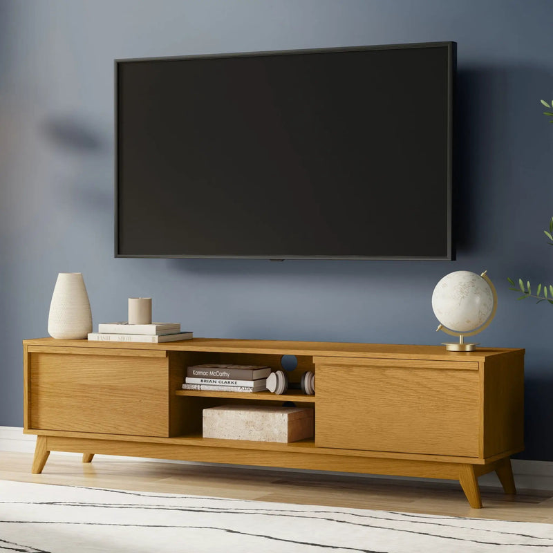 Lennon - Handcrafted Low TV Stand by HouseOfZazla