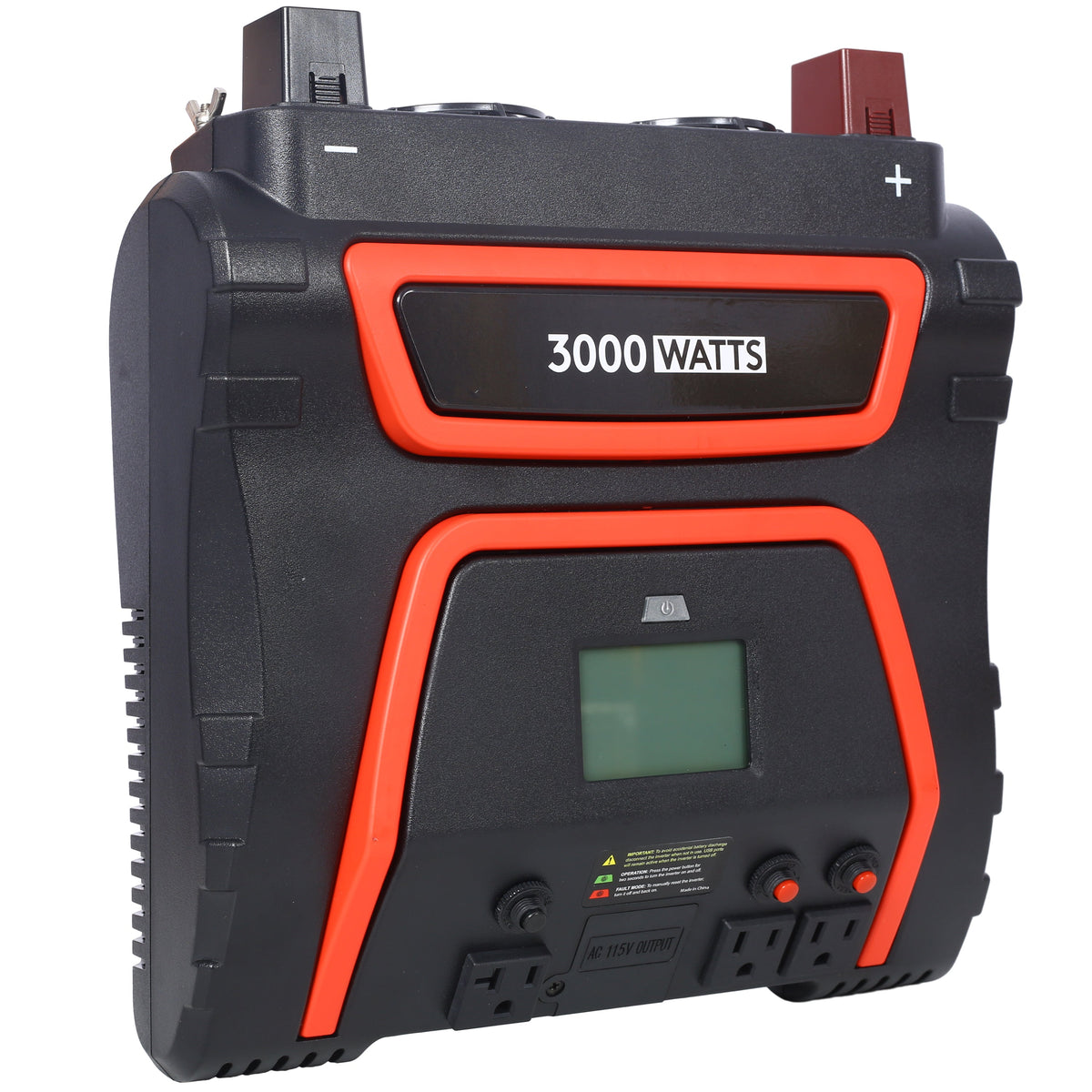 3000 Watt Power Inverter with LED Display - Modified Sine Wave - Plastic, photo 9 of 9