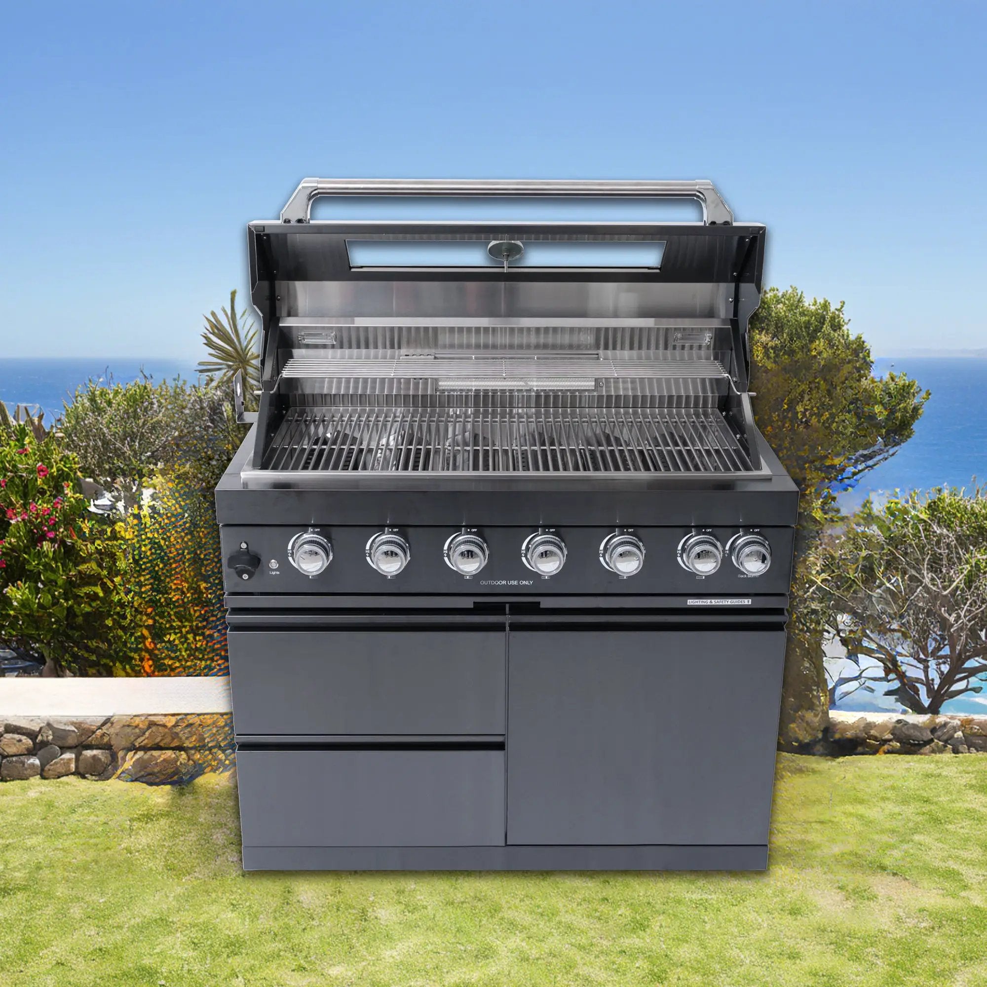 Six Burners Grill by HouseOfZazla