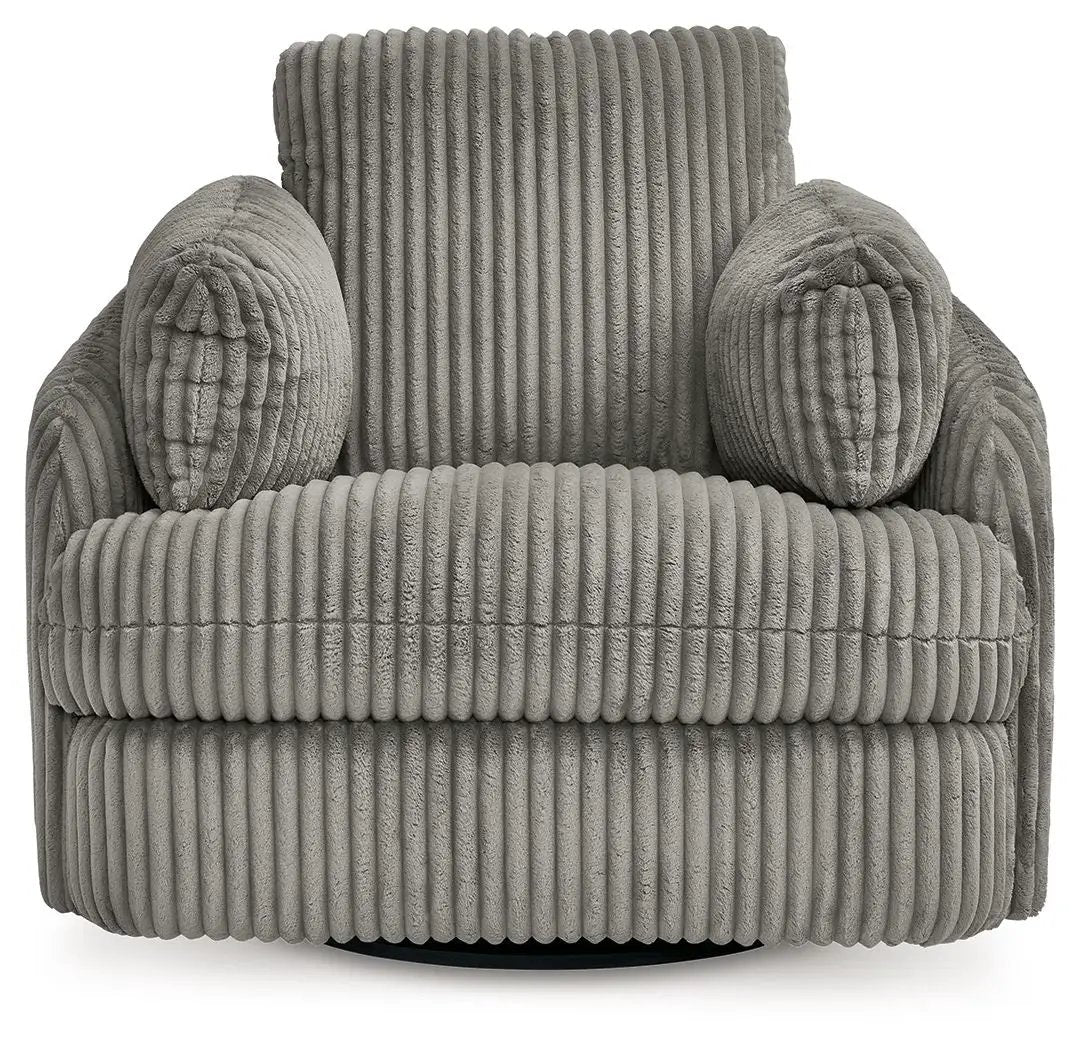 Tie-breaker - Swivel Glider Recliner by Unique Piece Furniture