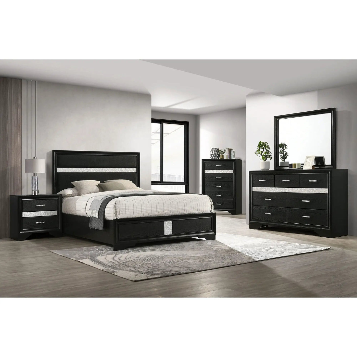 Annie - 5 Piece Bedroom Set by HouseOfZazla