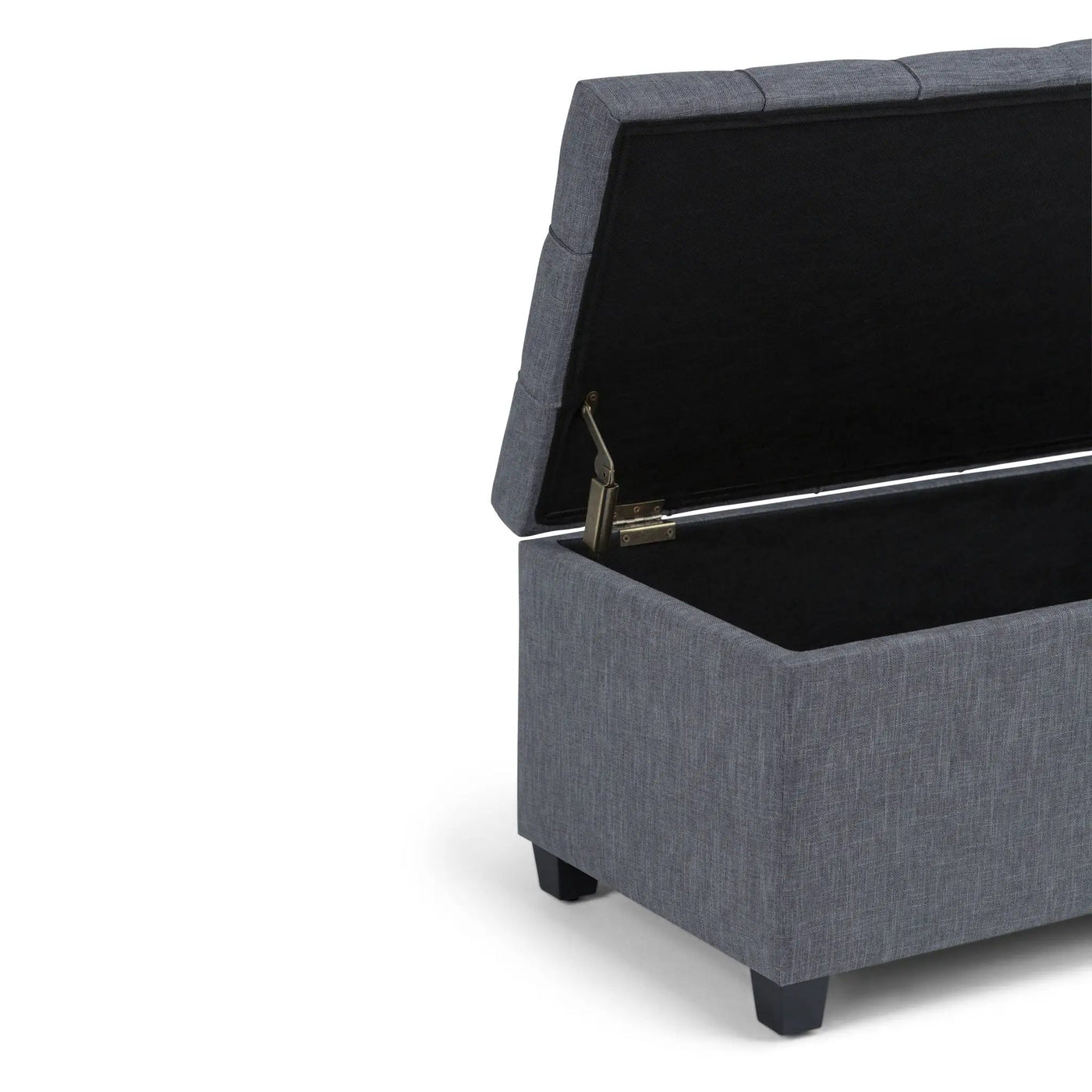 Sienna - Upholstered Storage Ottoman Bench by HouseOfZazla