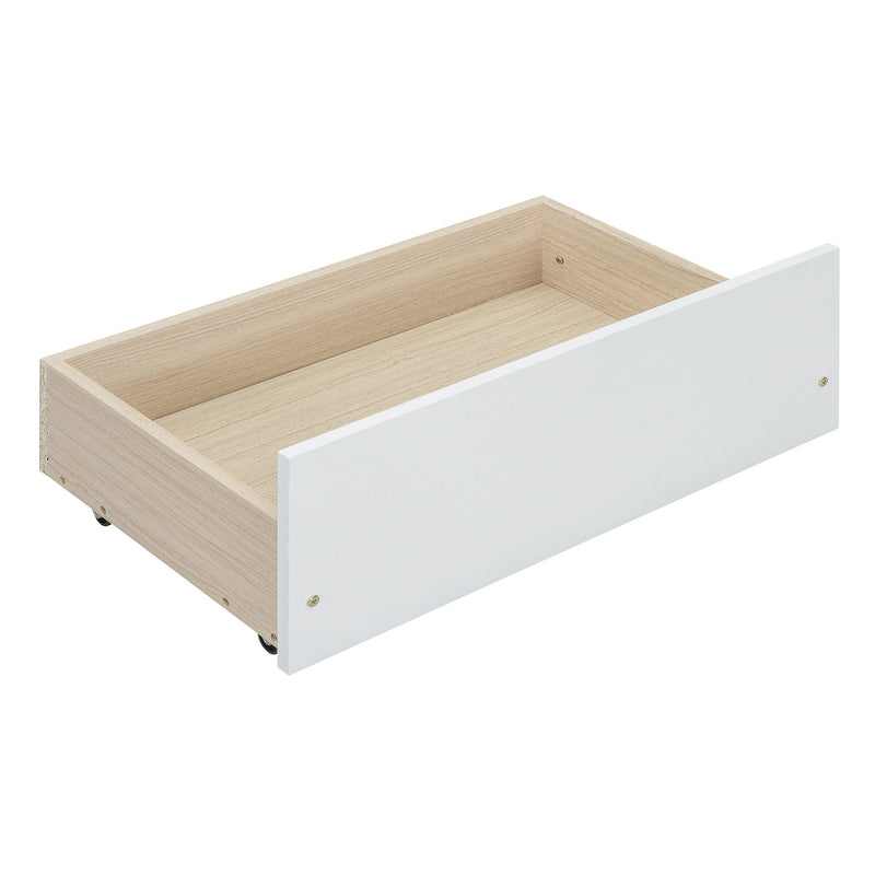 Platform Bed With Multi Functional Storage Space, Nightstand, 2 Drawers, USB Ports And Desk by HouseOfZazla