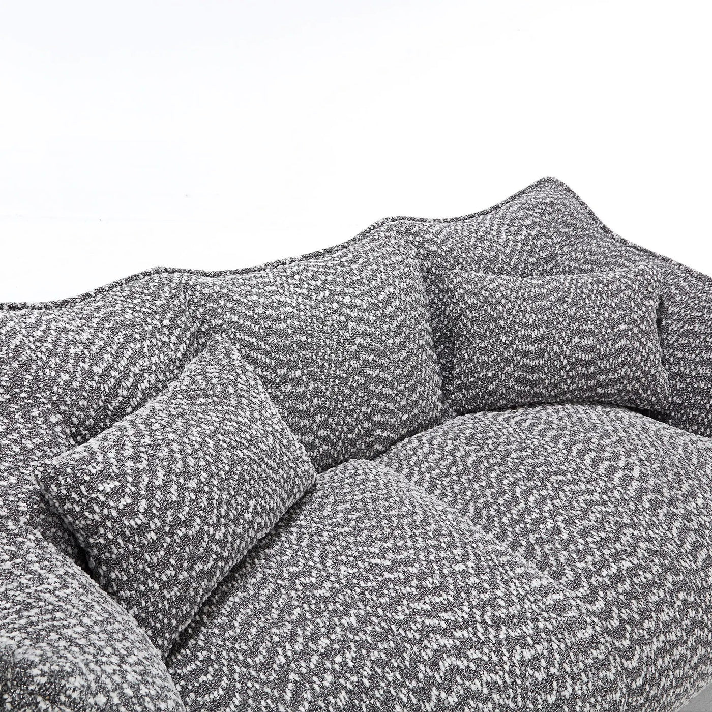 Comfortable Dual Beanbag Chair With High Resilience Foam Core For 2 People by HouseOfZazla
