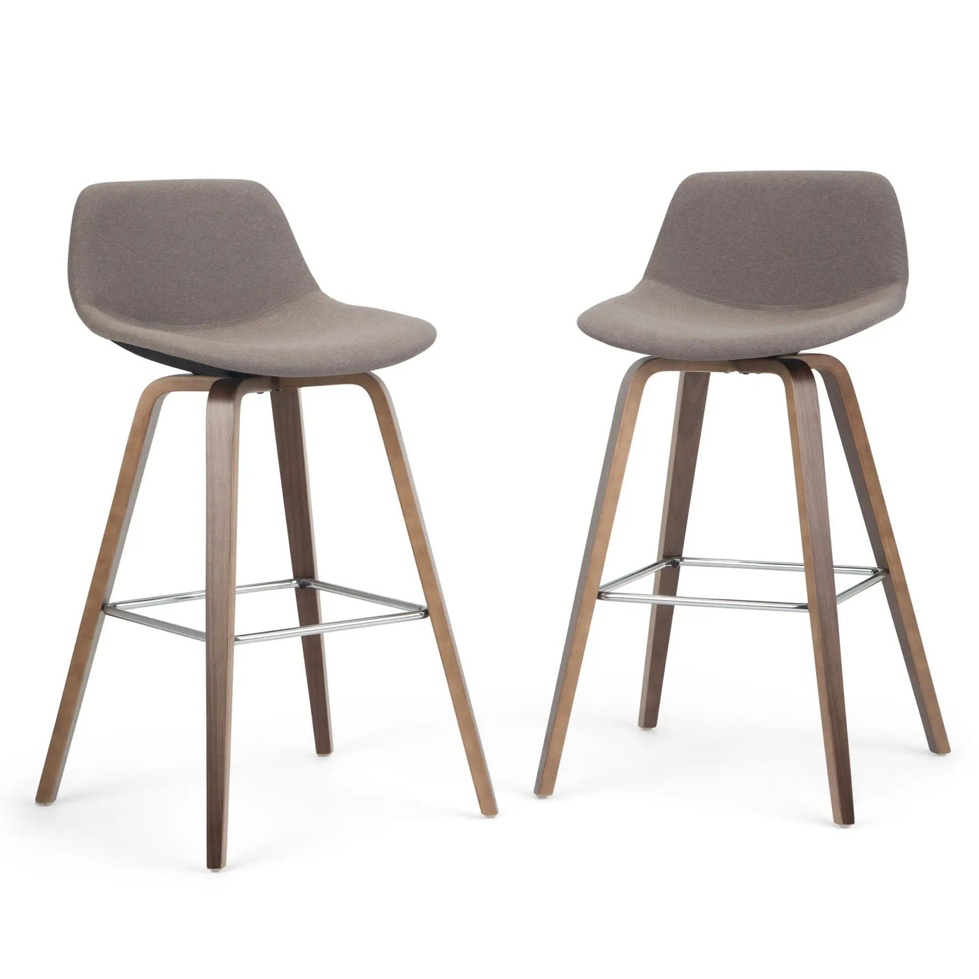 Randolph - Bentwood Multifunctional Counter / Bar Height Stool (Set of 2) by HouseOfZazla