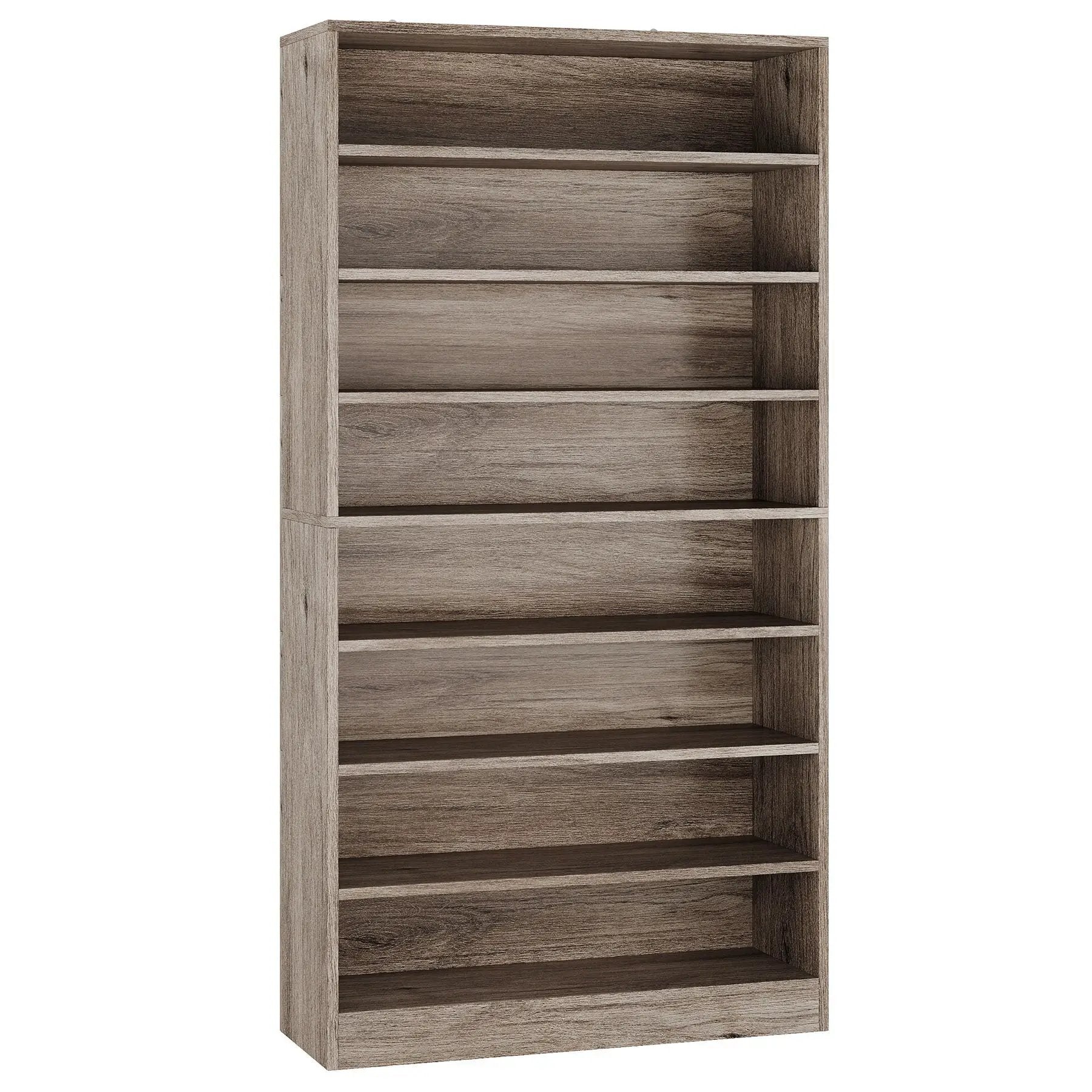 9 Tier Freestanding Shoe Cabinet, With Open Design by HouseOfZazla